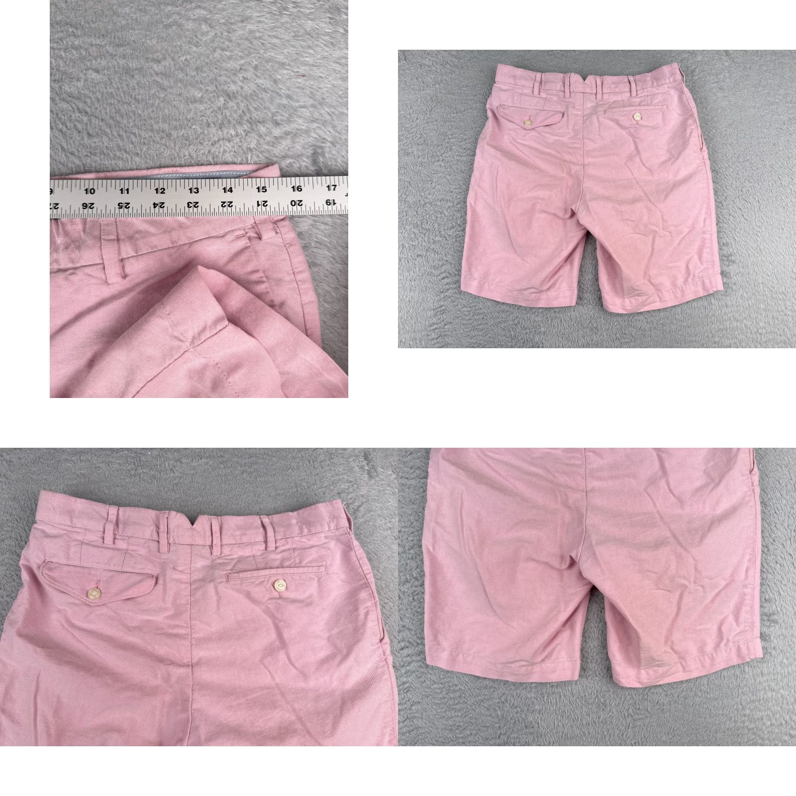 Polo Ralph Lauren Polo Ralph Lauren Shorts Men 32 Pink Chino 100% Cotton Flat Front Golf Golfer 9" Size US XS / EU 42 / 0 - 9 Thumbnail