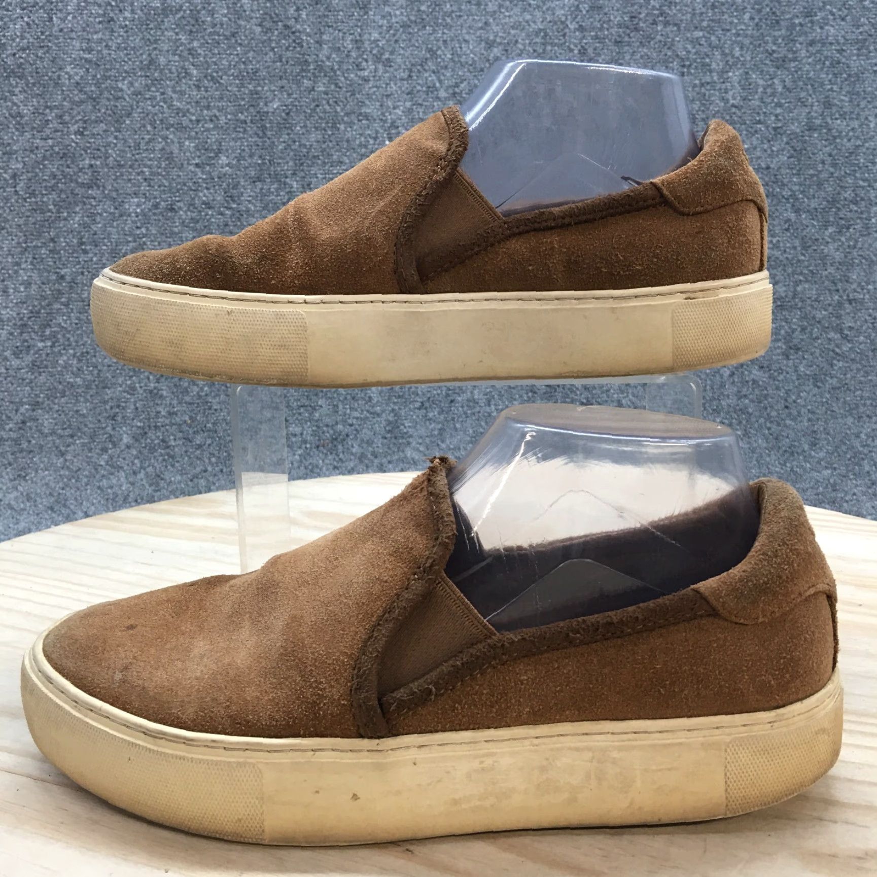 Ugg UGG Jass Casual Slip On Sneakers Womens 7.5 Brown Suede Low Top Shoes W Footwear Size M / US 6-8 / IT 42-44 - 2 Thumbnail
