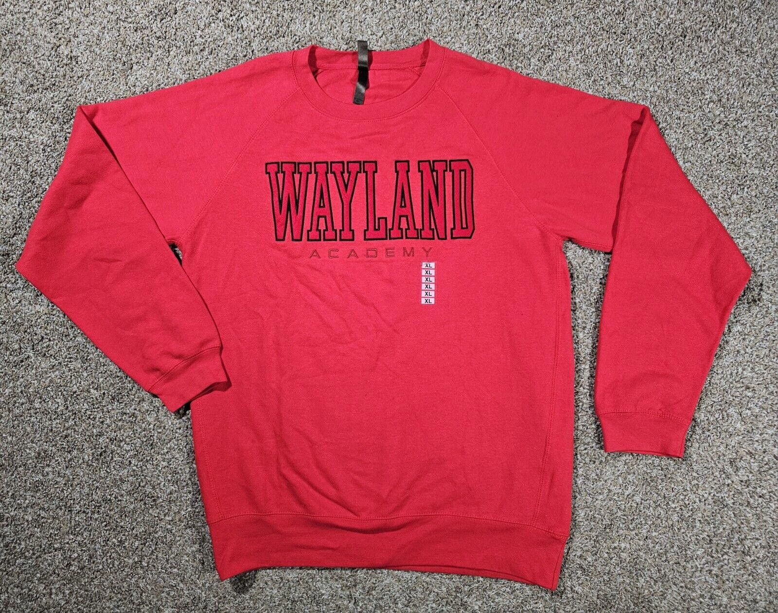 Designer Wayland Academy Beaver Dam WI red sweater XL NWT Ouray Sport Size US XL / EU 56 / 4 - 1 Thumbnail