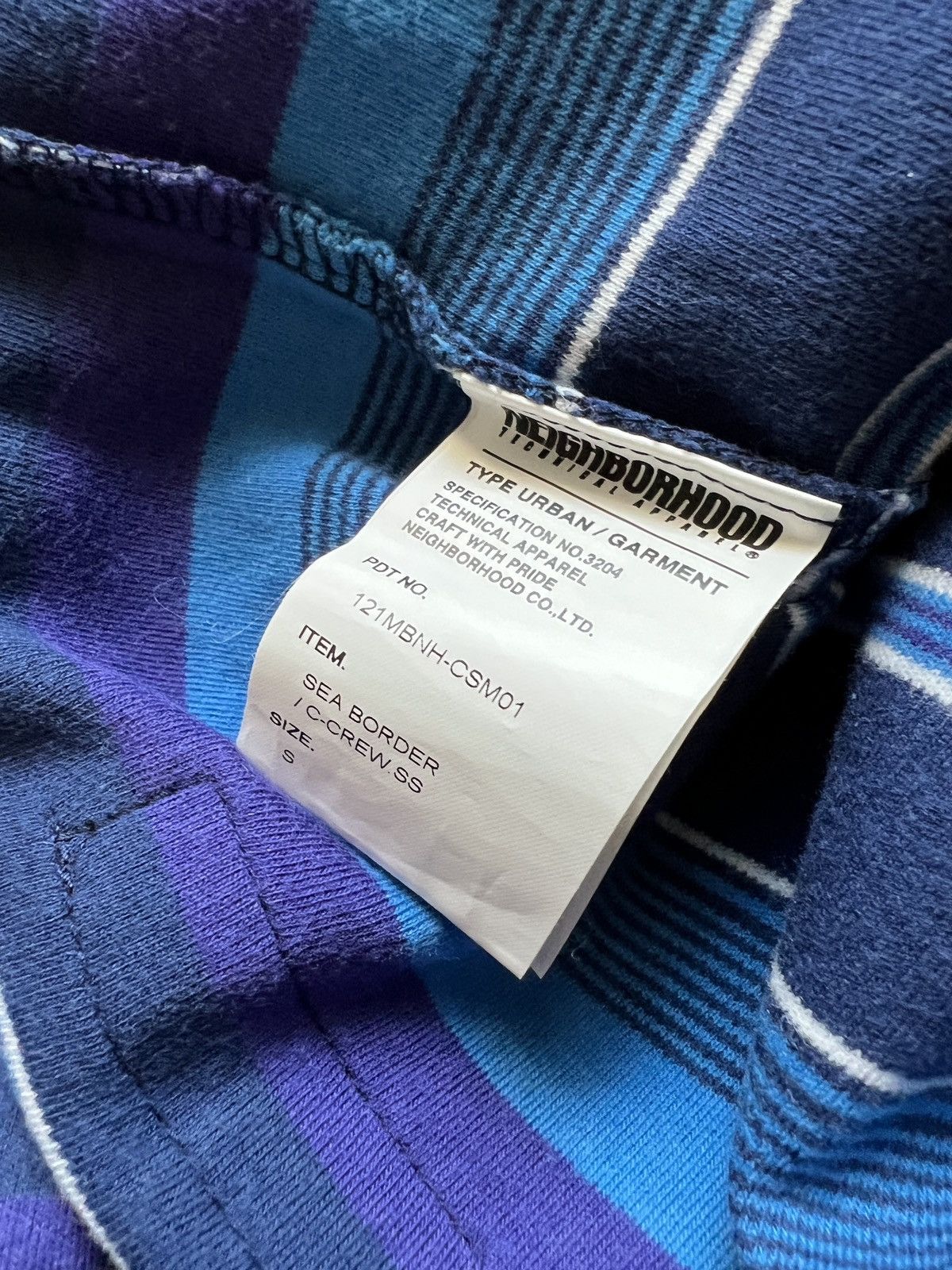 Neighborhood Neighborhood Sea Boarder T-shirt SS12 Size US S / EU 44-46 / 1 - 9 Thumbnail
