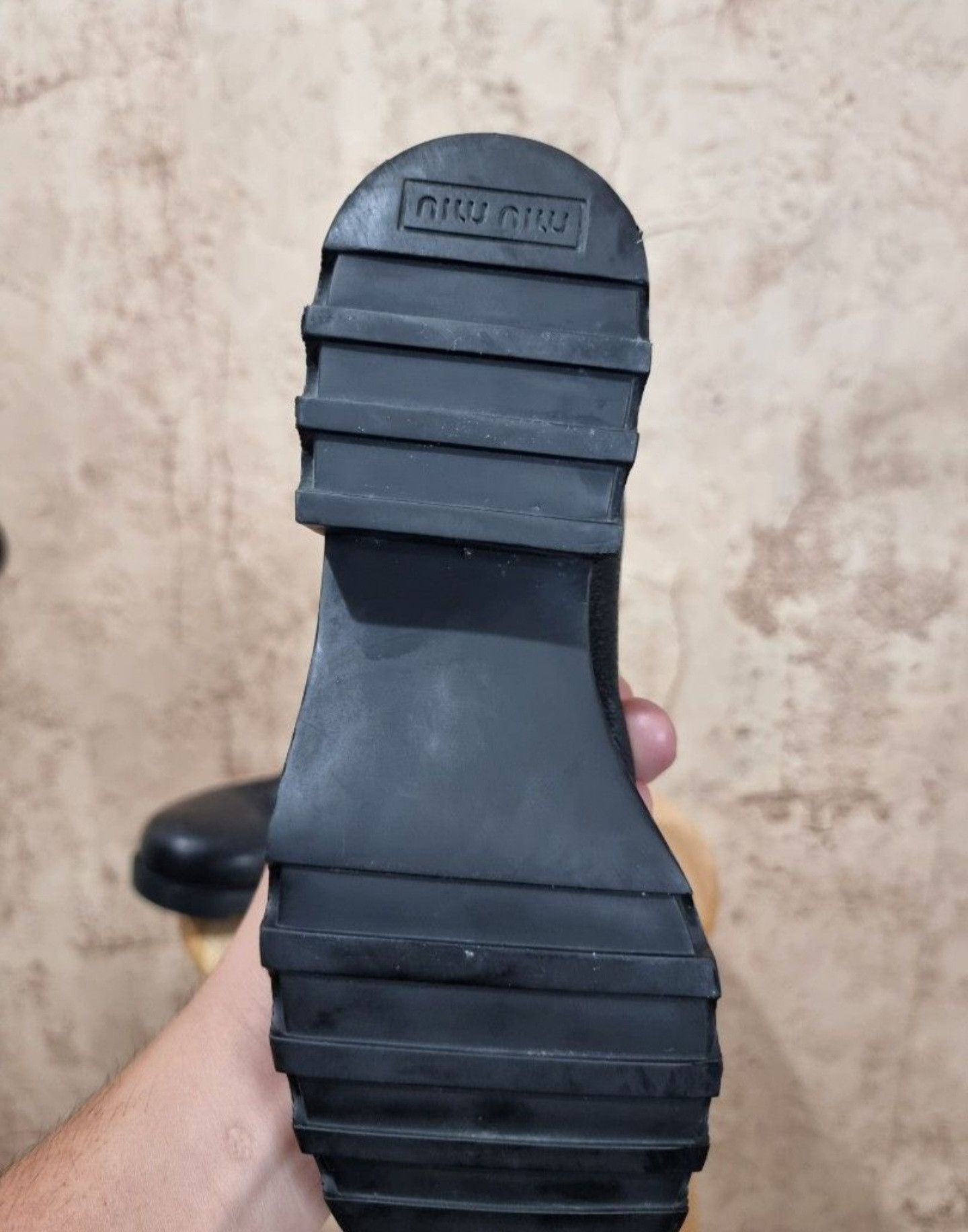 Miu Miu Miu Miu Leather Boots Size US 6.5 / IT 36.5 - 5 Thumbnail