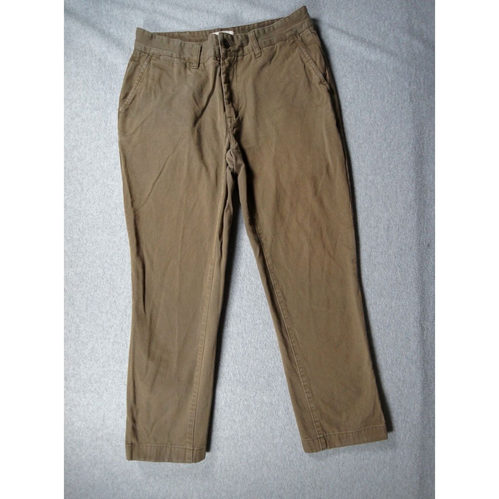 Taylor Stitch Taylor Stitch Pants Men 32x26 Green Chino Foundation Slim Fit Organic Cotton Regular Rise Mid 5-Pocket Style: Chino Straight Leg Adult Mens Size US 32 / EU 48 - 2 Thumbnail