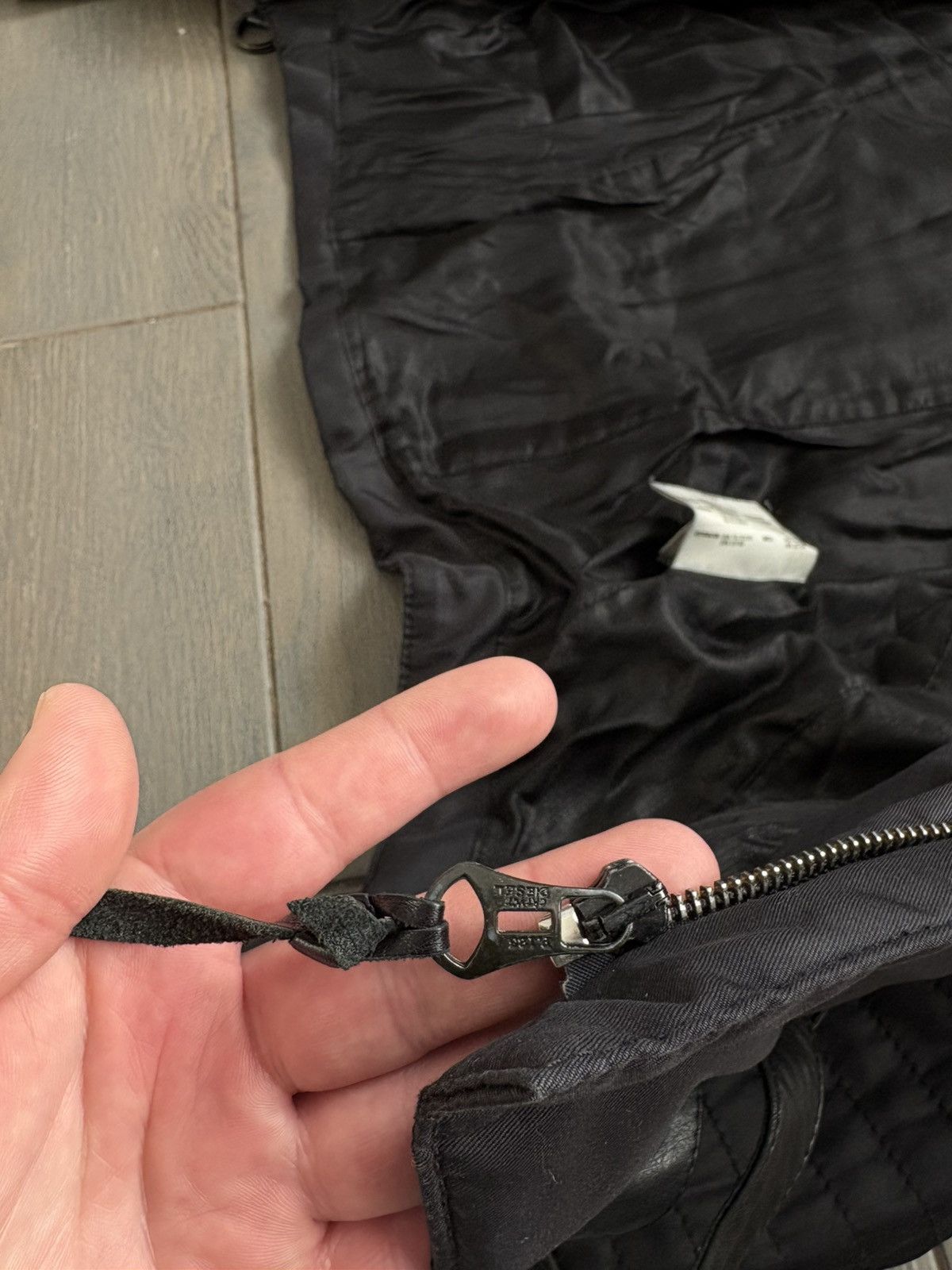 Diesel Rare Diesel Leather Belted Biker Avant Garde Jacket sz L Size L / US 10 / IT 46 - 14 Thumbnail