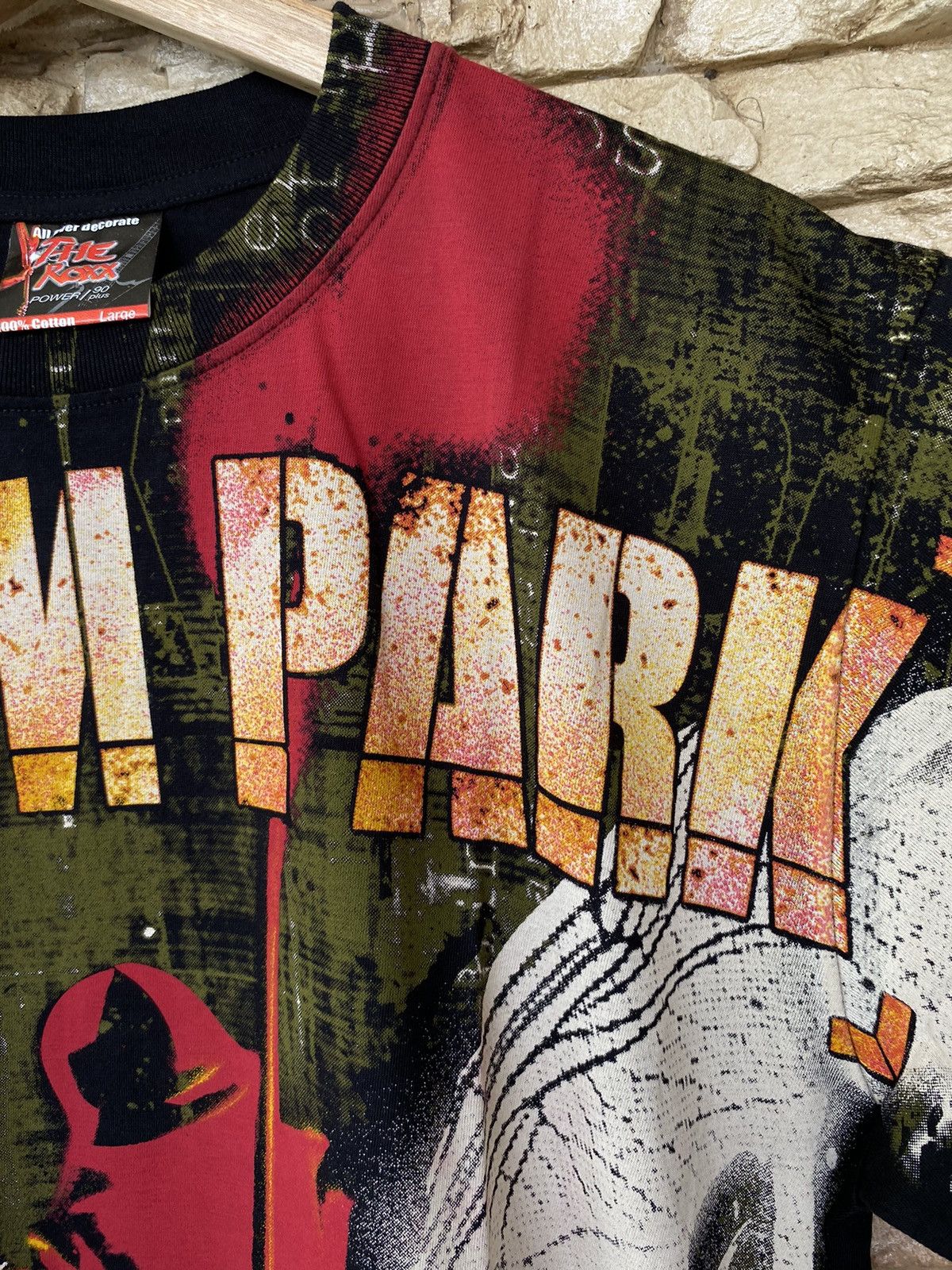 Band Tees Linkin Park Hybrid Theory Band AOP OVP Fullprint Tees Size US L / EU 52-54 / 3 - 6 Thumbnail