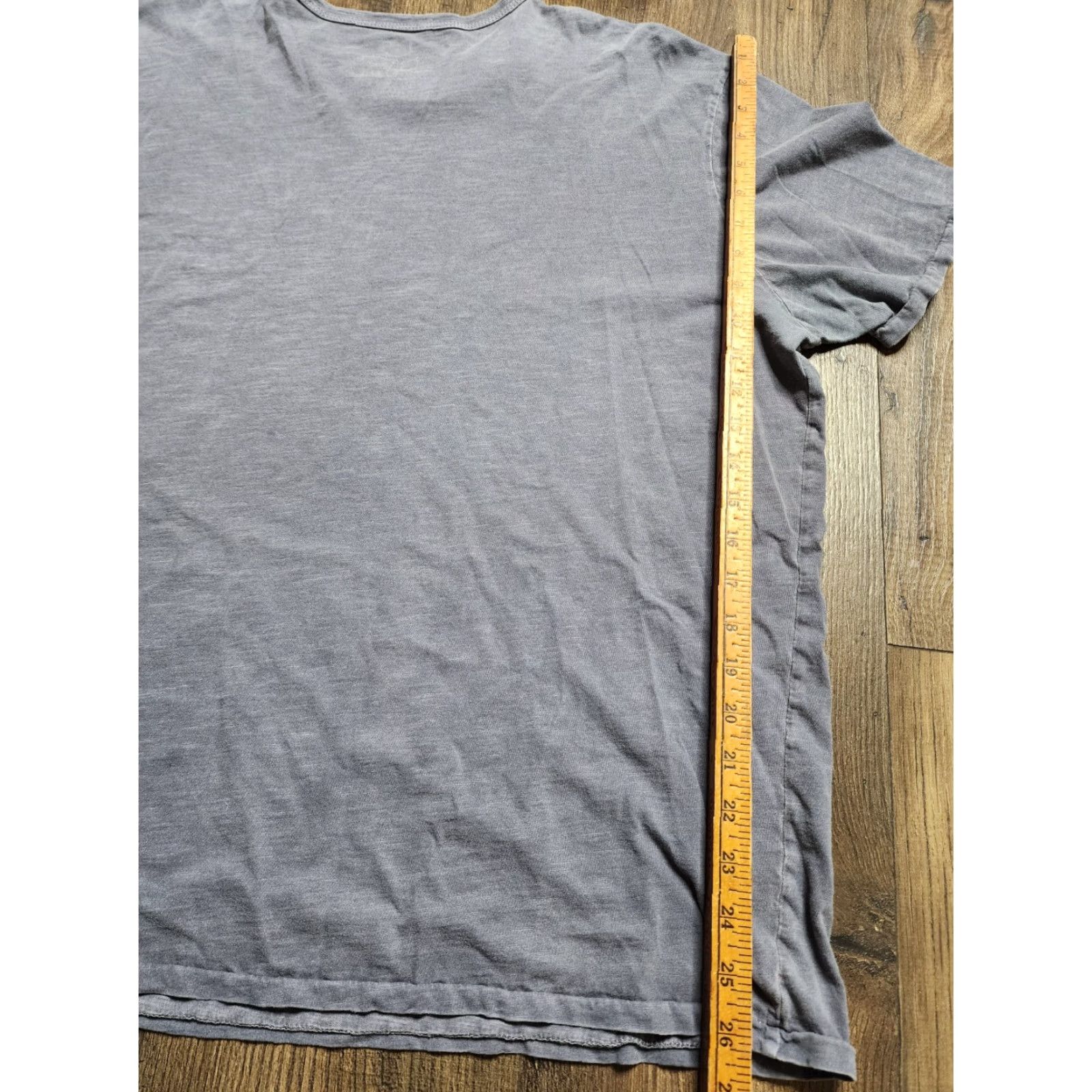 Lucky Brand VINTAGE Lucky Brand T-Shirt Men 2XL Short Sleeve Blue Cotton Faded Woodstock 60s 70s Retro Size US XXL / EU 58 / 5 - 2 Thumbnail