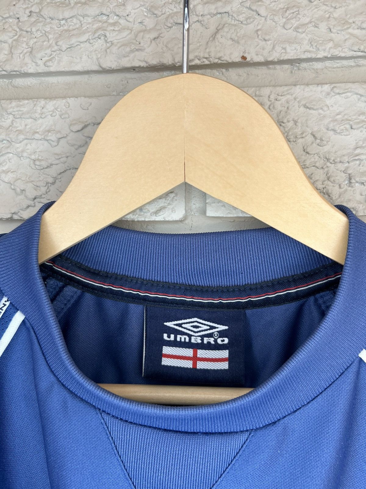 Umbro × Vintage Vintage 1999 Umbro England National Team Soccer Jersey Size US L / EU 52-54 / 3 - 11 Thumbnail