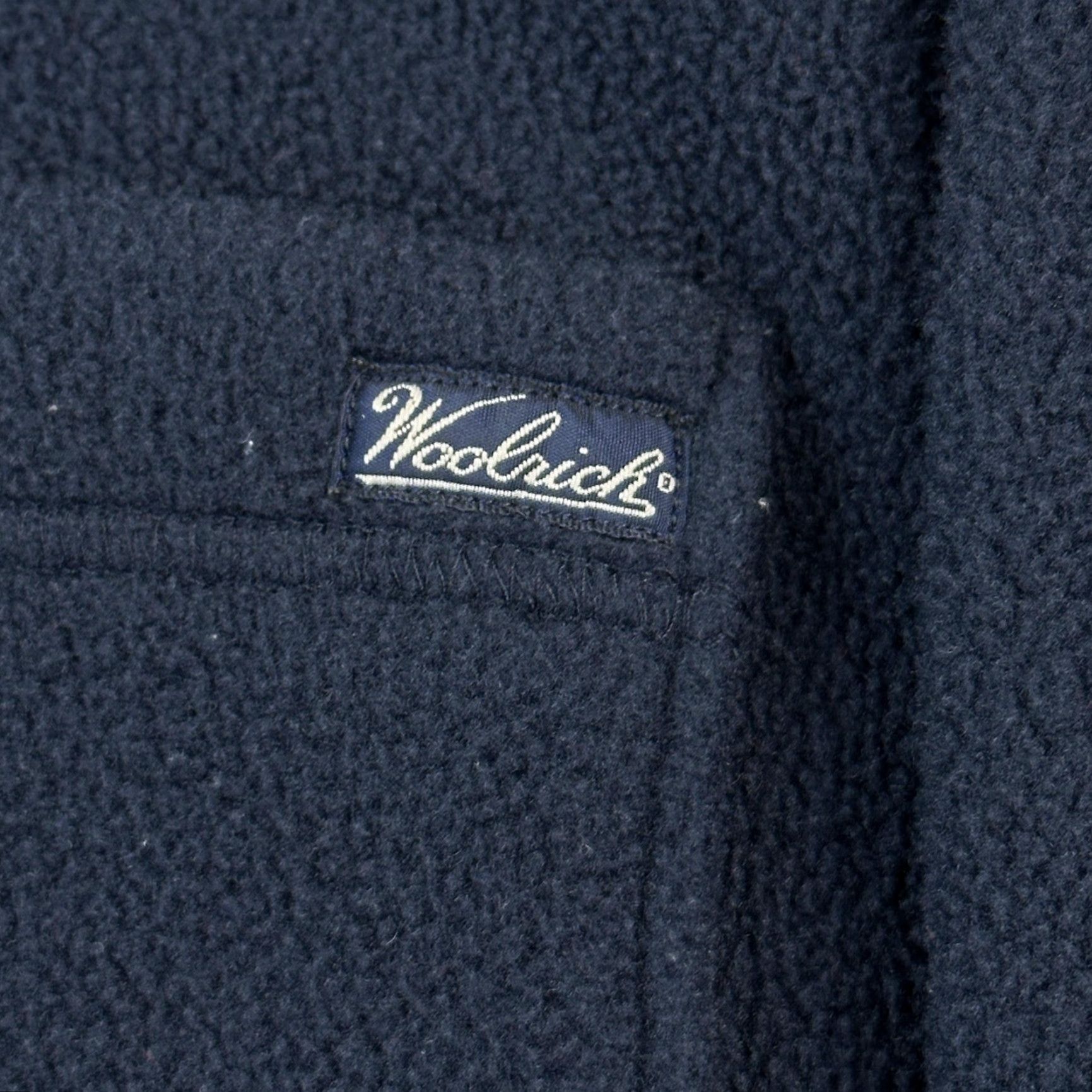 Vintage VINTAGE Woolrich Jacket Women’s Large Navy Polartec Fleece Button Front USA Made Size L / US 10 / IT 46 - 5 Thumbnail