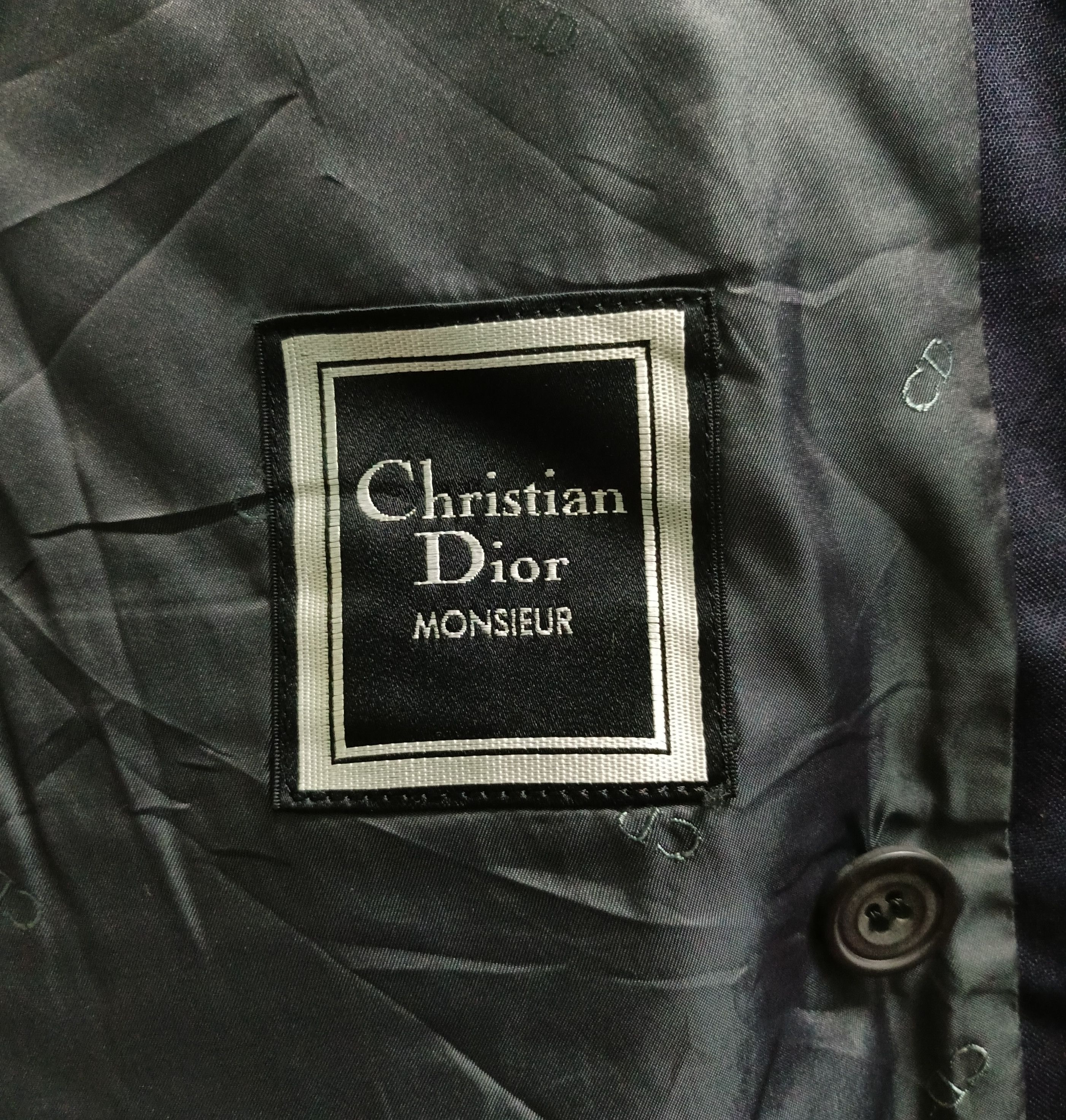 Christian Dior Monsieur × Vintage Vintage Christian Dior Monsieur Double Breasted Blazer Size US M / EU 48-50 / 2 - 14 Thumbnail