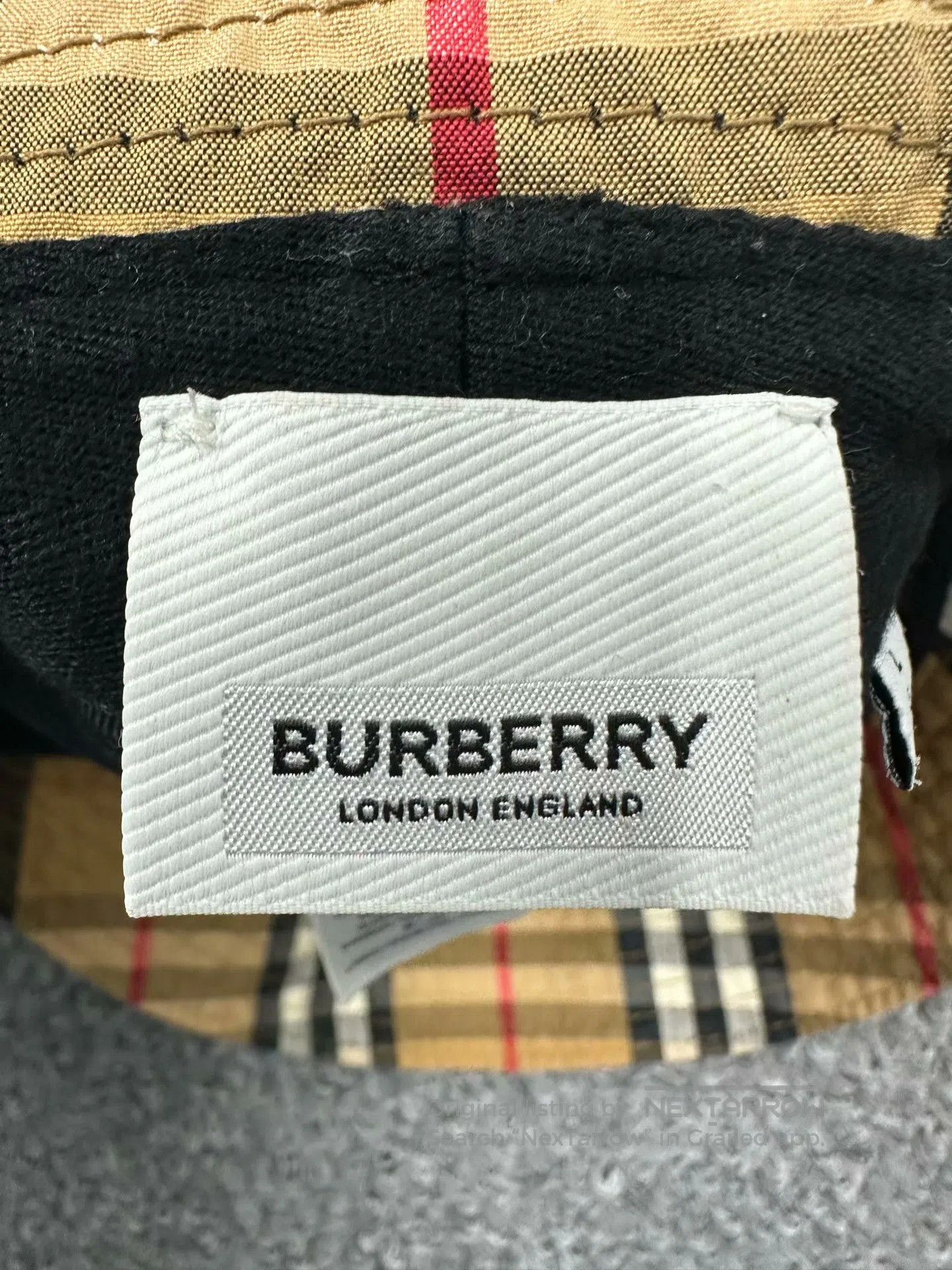 Burberry Burberry size L Classic khaki check fisherman's hat| Size ONE SIZE - 4 Thumbnail
