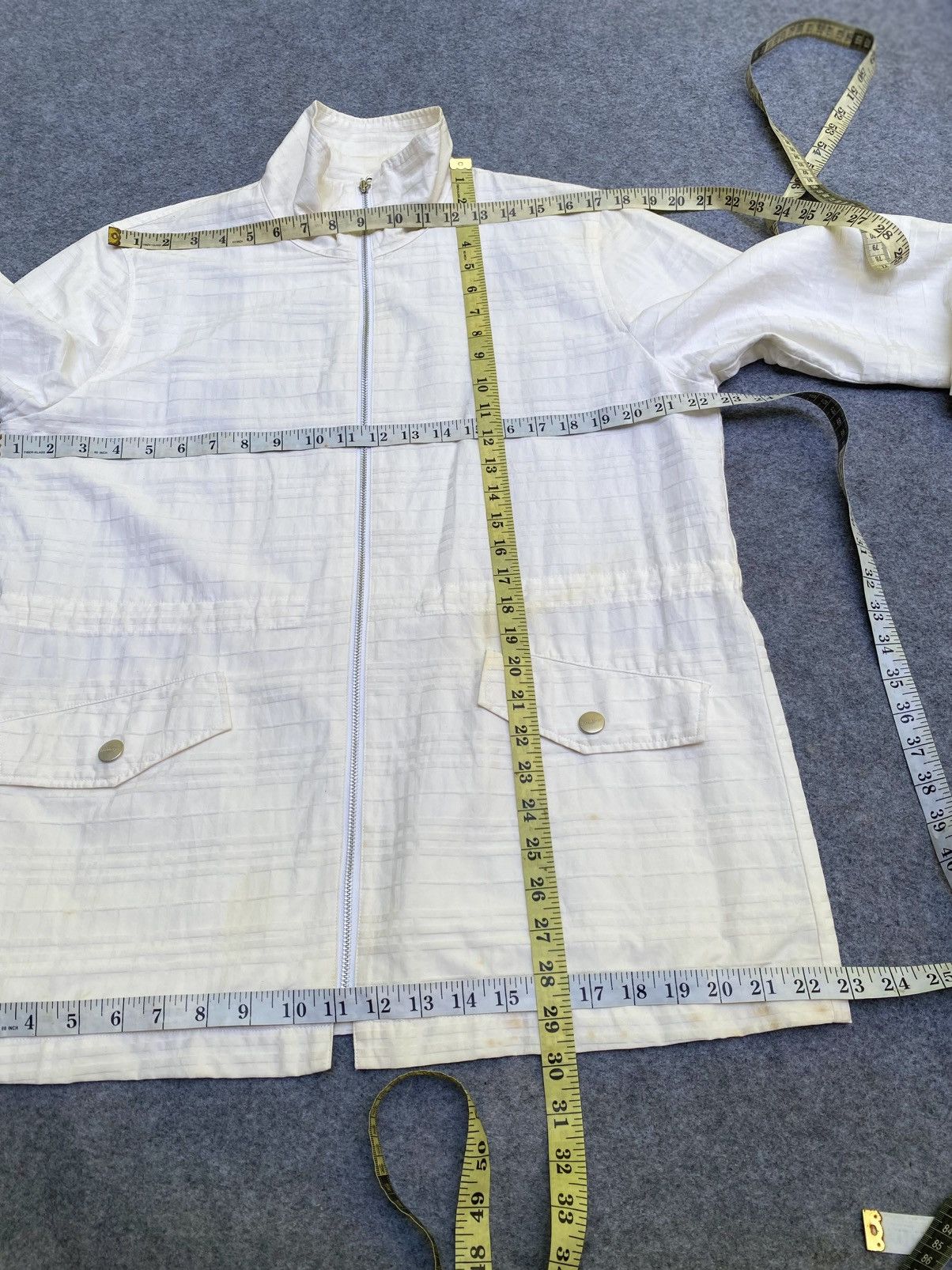 Burberry × Vintage Vintage burberry golf nova check sample zipper jacket Size US M / EU 48-50 / 2 - 15 Thumbnail