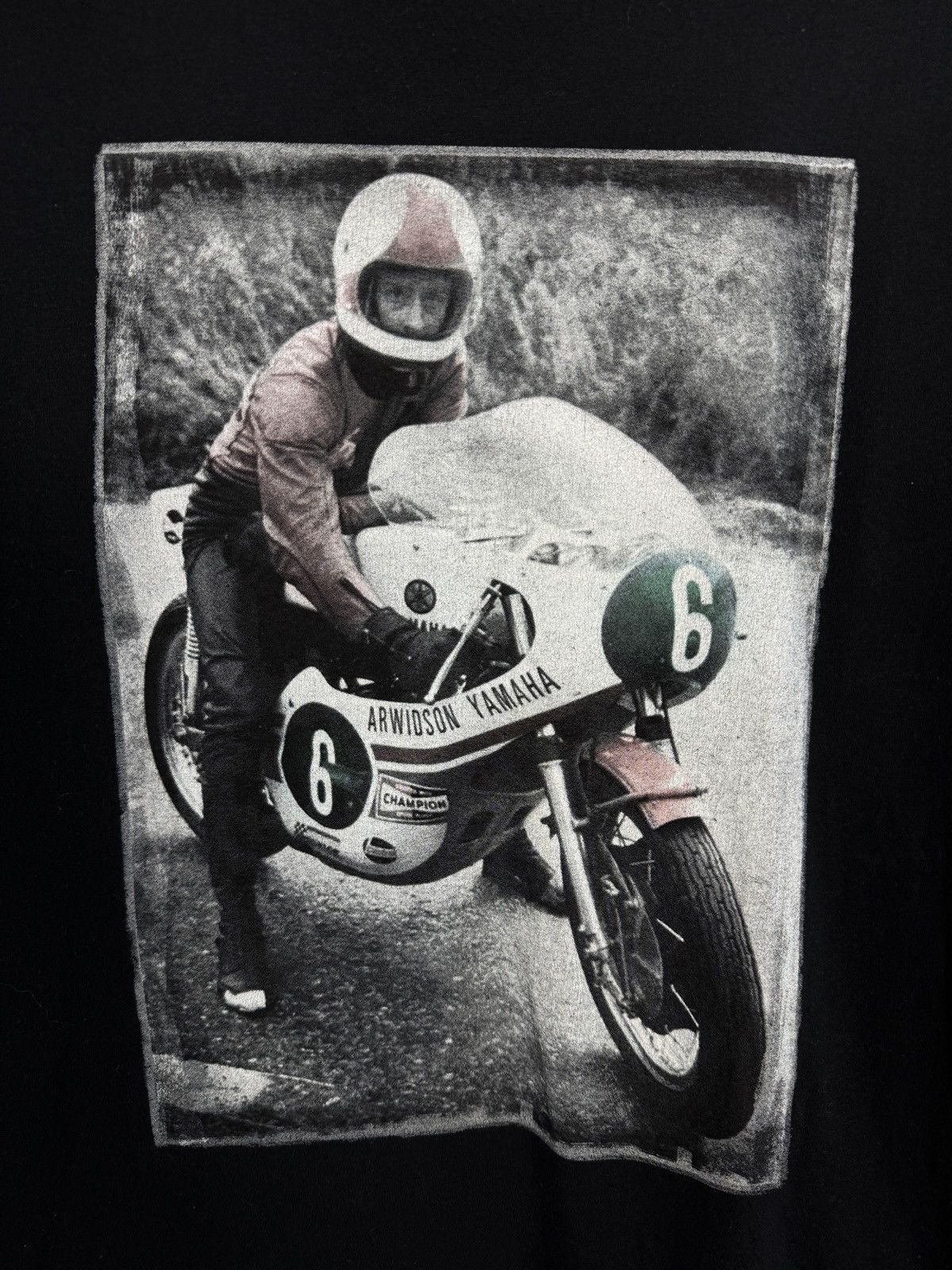 Yamaha Adwidson Yamaha Biker T-Shirt Champion Motorcycles Vintage Size US M / EU 48-50 / 2 - 6 Thumbnail