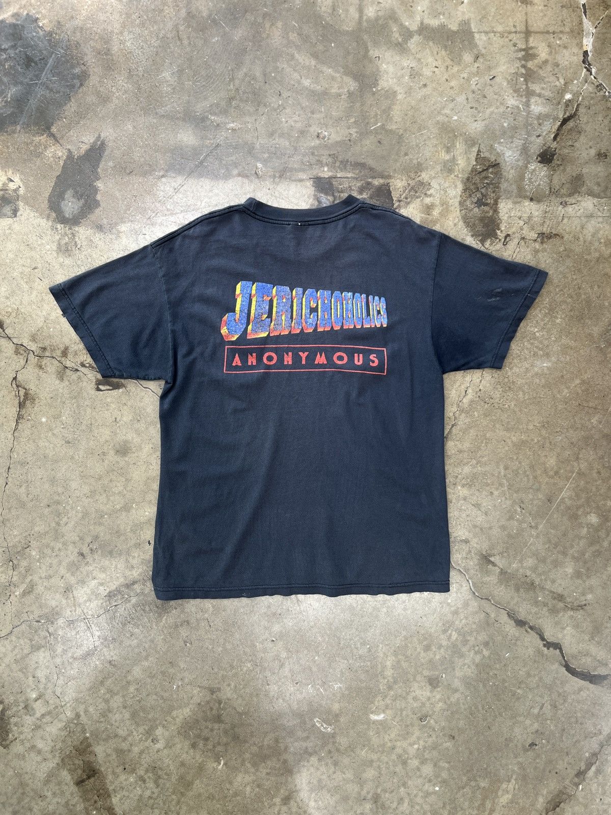 WCW/nWo Vintage 90s WCW Monday Chris Jericho Wrestling Tee Large Size US L / EU 52-54 / 3 - 5 Thumbnail