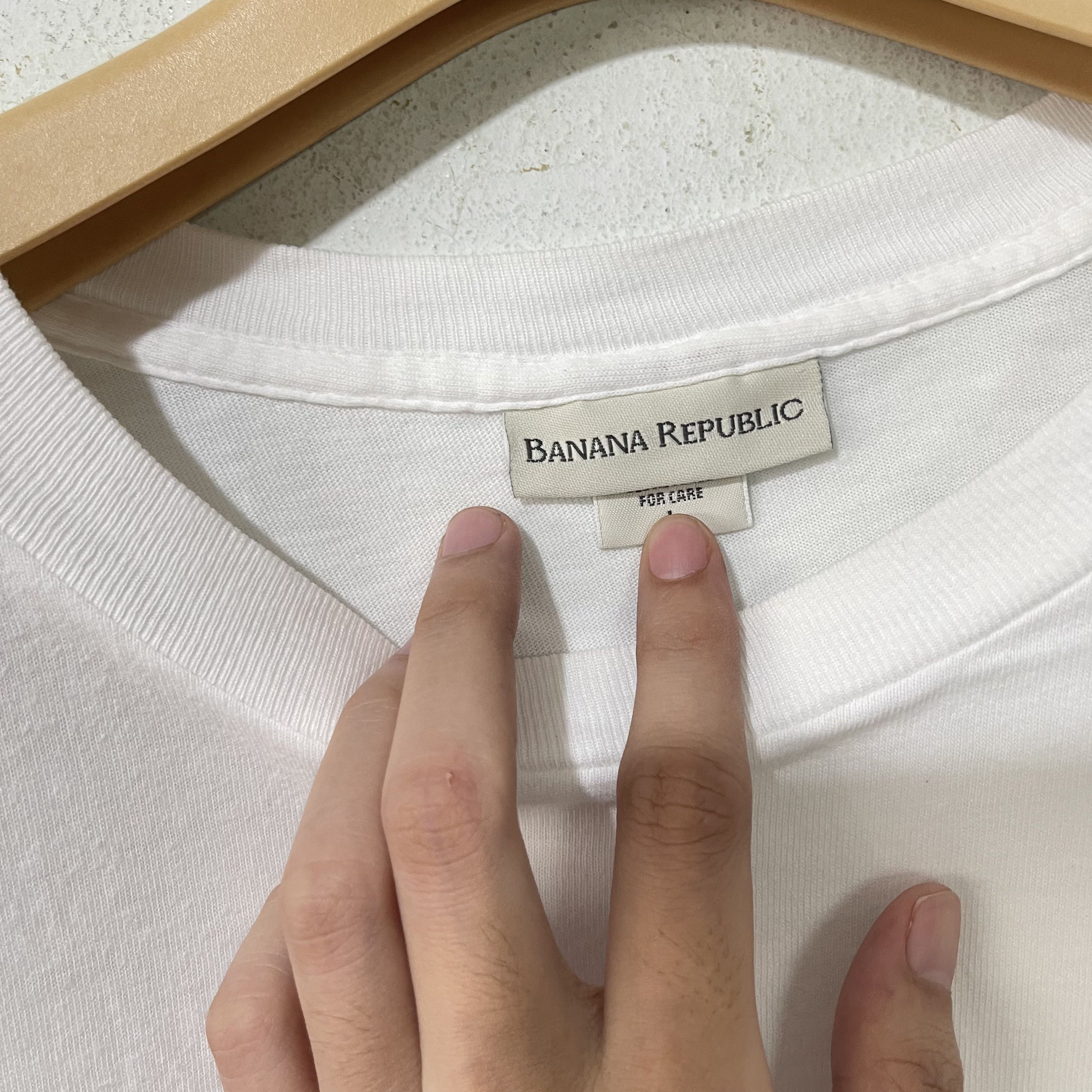 Banana Republic Vintage 90s Banana Republic Hawaiian Islands Pocket Tee Size US XL / EU 56 / 4 - 5 Thumbnail