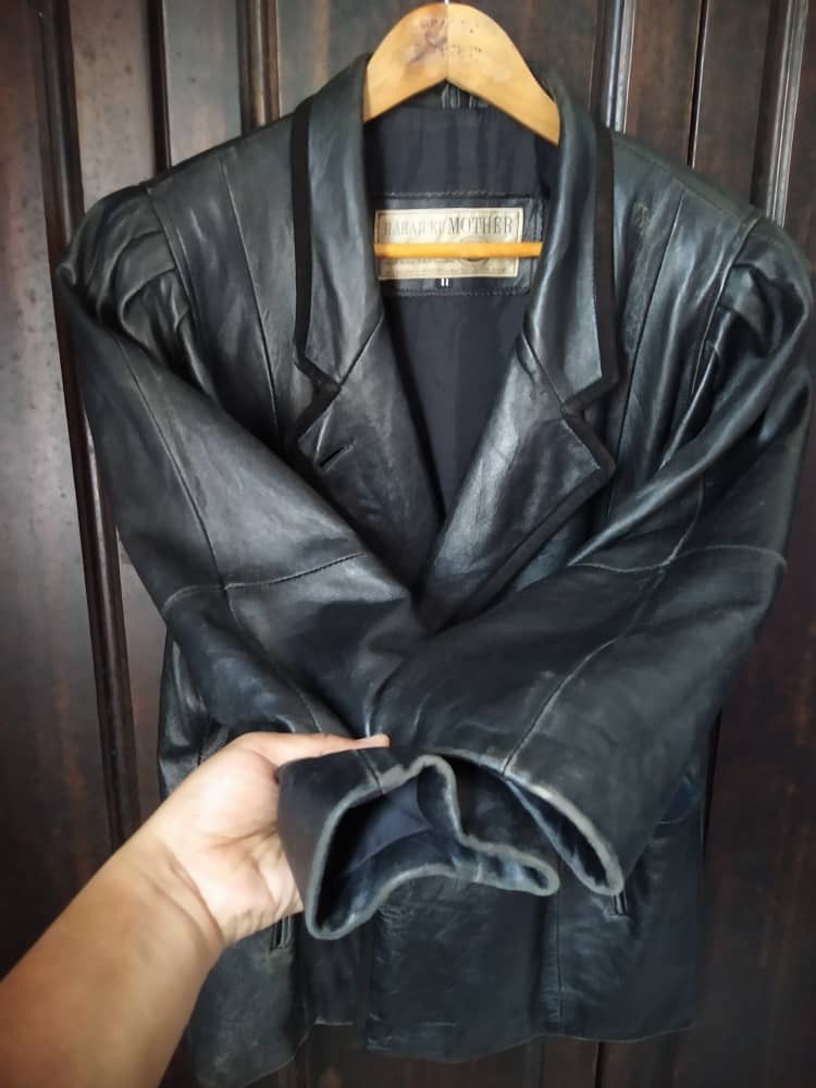 Vintage Unisex Harajuku Mother leather jacket vintage 80's Size US M / EU 48-50 / 2 - 6 Thumbnail