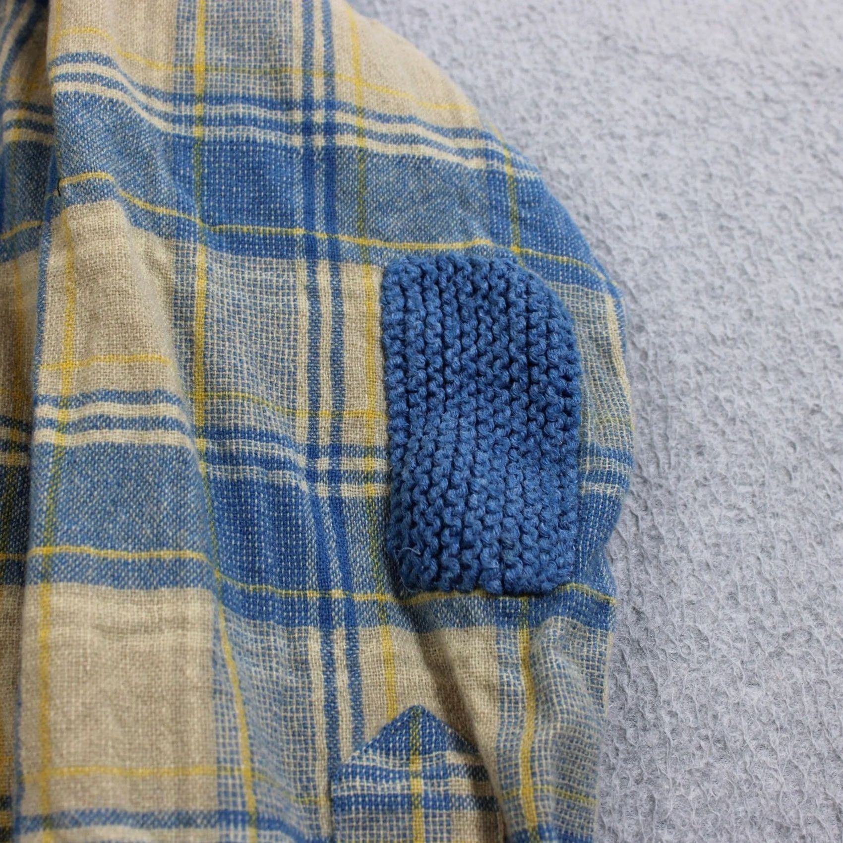 Pendleton VINTAGE Pendleton Wool Loop Collar Shirt Men Medium Blue Plaid Heritage READ Size US M / EU 48-50 / 2 - 6 Thumbnail