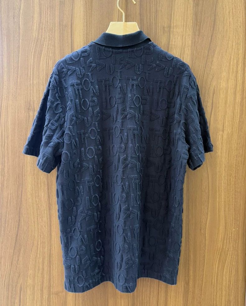 Louis Vuitton Louis Vuitton Monogrammed Short Sleeve Polo Shirt Size US L / EU 52-54 / 3 - 2 Thumbnail
