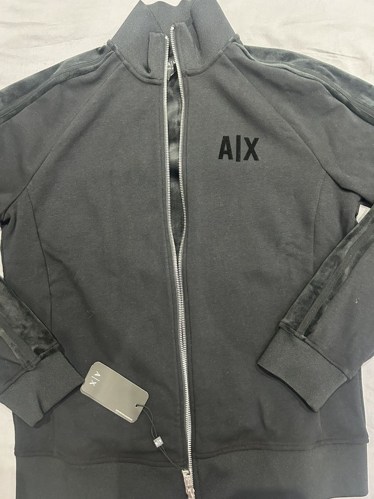 Armani Exchange Armani Exchange Zip-Front Sweatshirt Size US S / EU 44-46 / 1 - 6 Thumbnail