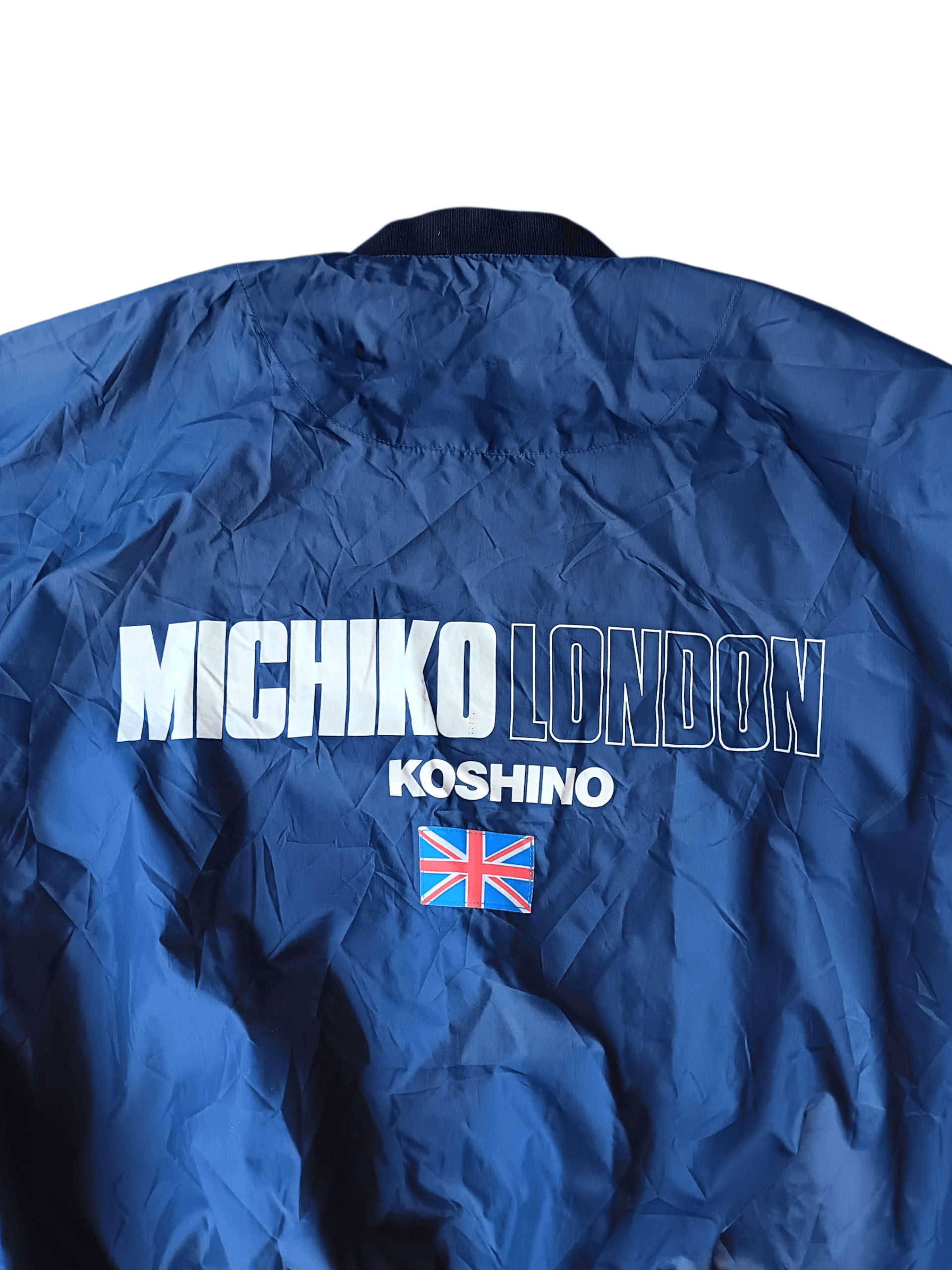 Michiko Koshino London MICHIKO KOSHINO LONDON NAVY JACKET Size US M / EU 48-50 / 2 - 3 Thumbnail
