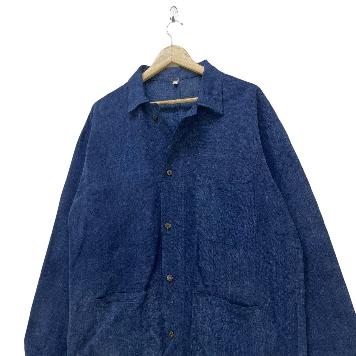 Japanese Brand 💥Vintage Japanese Brand Indigo Jacket Size US M / EU 48-50 / 2 - 4 Thumbnail