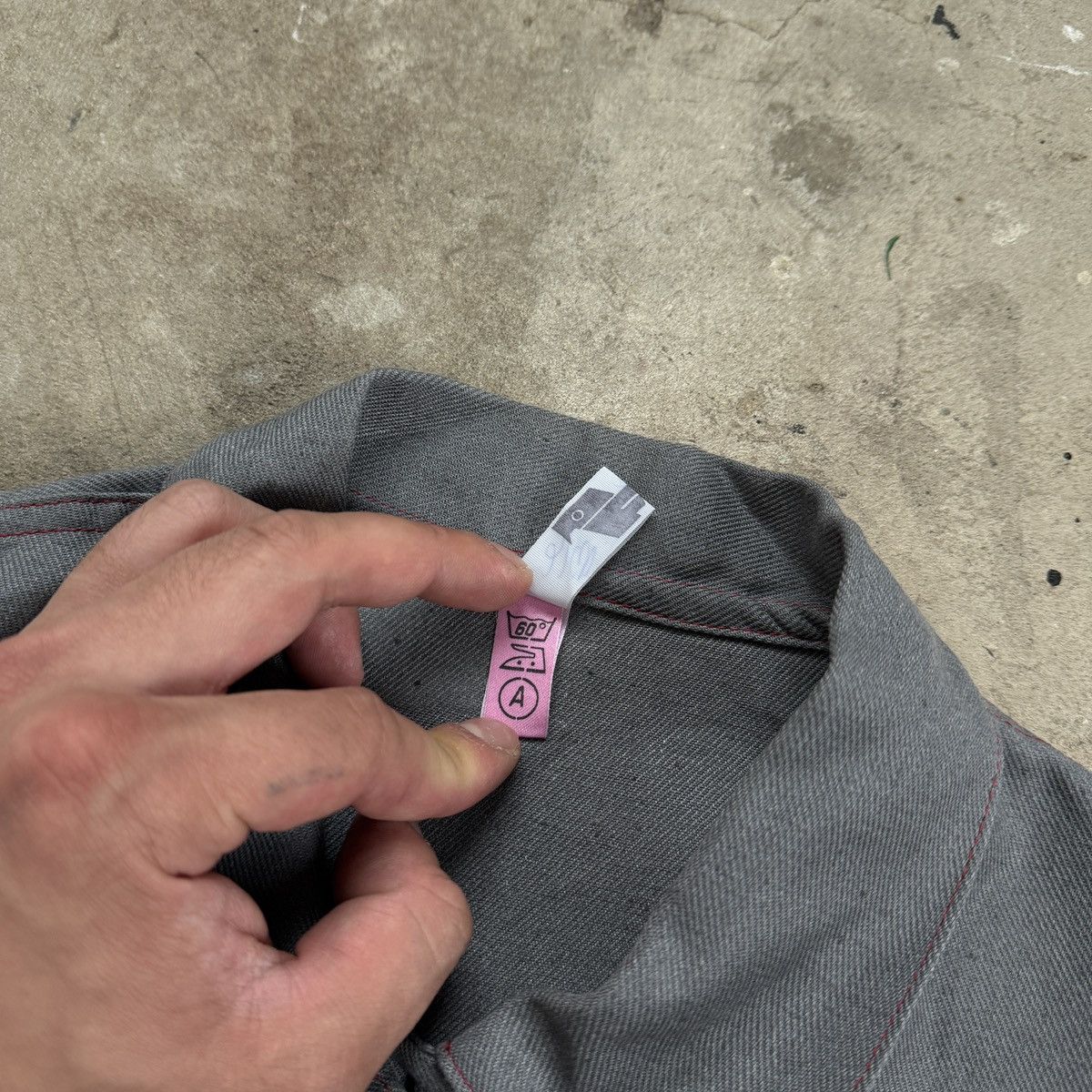 Other Vintage Gray Utility French Workwear Jacket Size US M / EU 48-50 / 2 - 5 Thumbnail