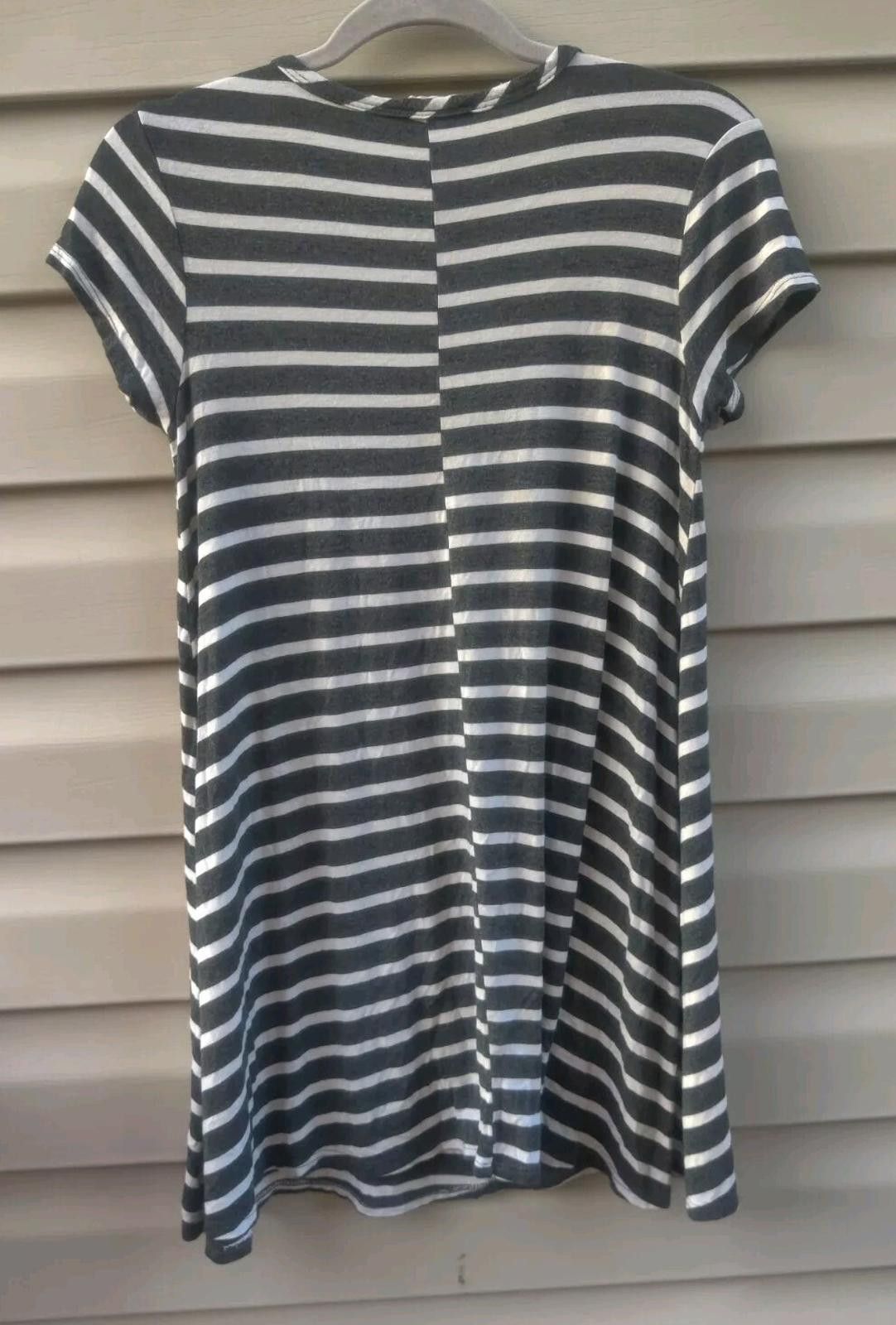 Other Forever Rose Couture Womens T Shirt Dress Striped Medium M Size M / US 6-8 / IT 42-44 - 3 Thumbnail