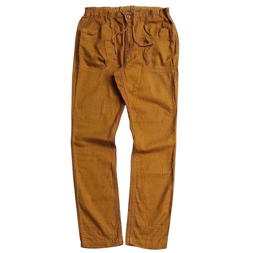 Kapital Spellbound Japan Mustard Sarouel Drawstring Pants Size US 32 / EU 48 - 1 Thumbnail