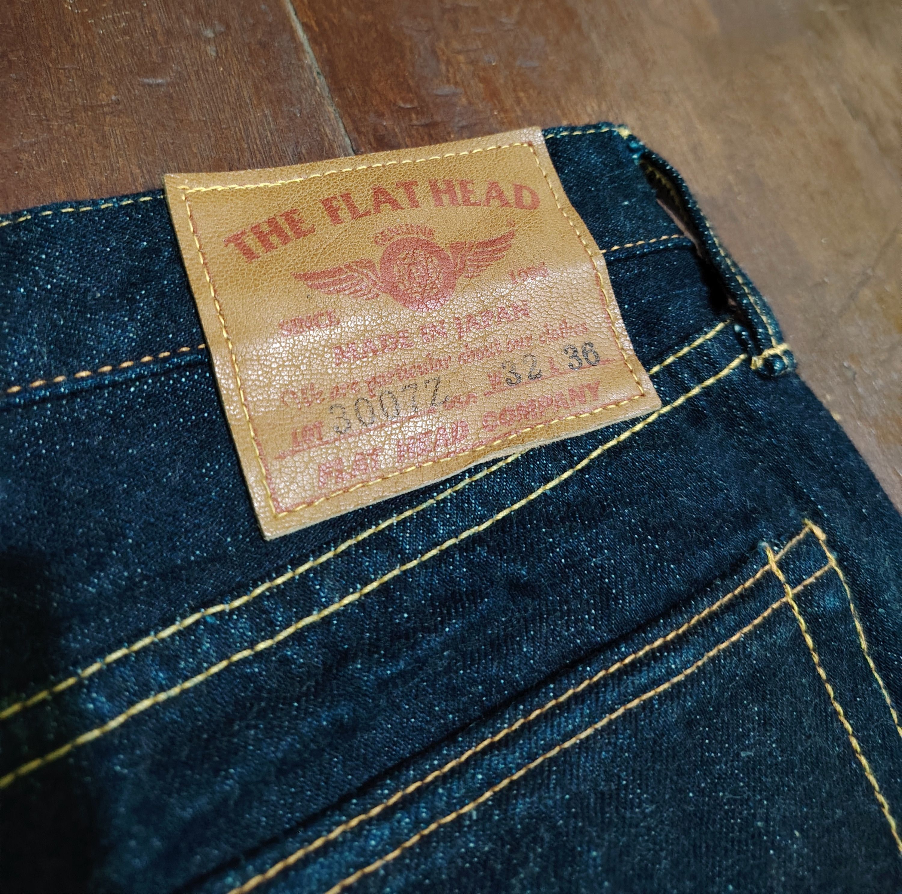 The Flat Head THE FLAT HEAD - 3007Z - Flared Denim Jeans Size US 32 / EU 48 - 11 Thumbnail