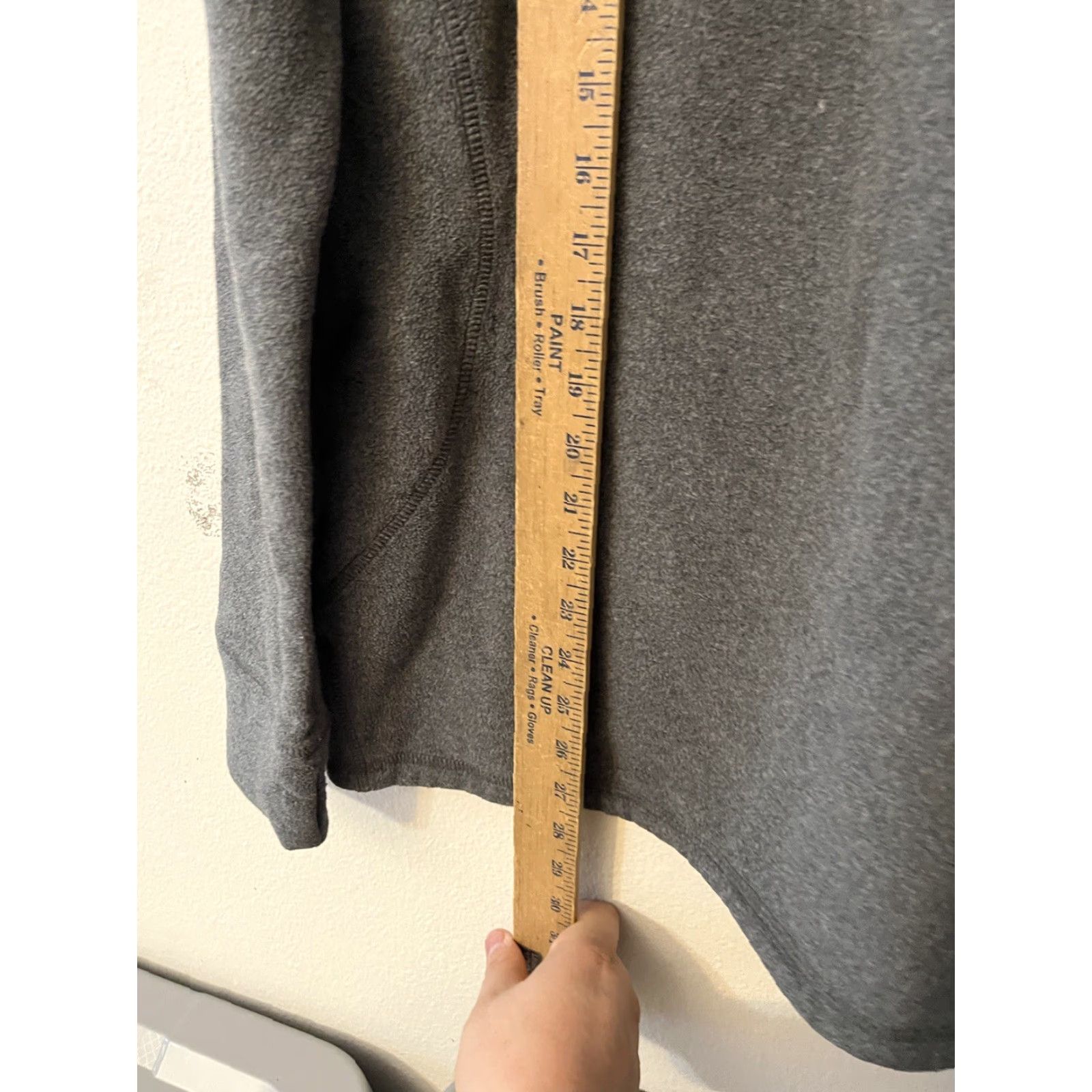 Eddie Bauer Eddie Bauer Men’s Sweater 1/4 Zip Fleece Gray L Large Pockets Size US L / EU 52-54 / 3 - 4 Thumbnail