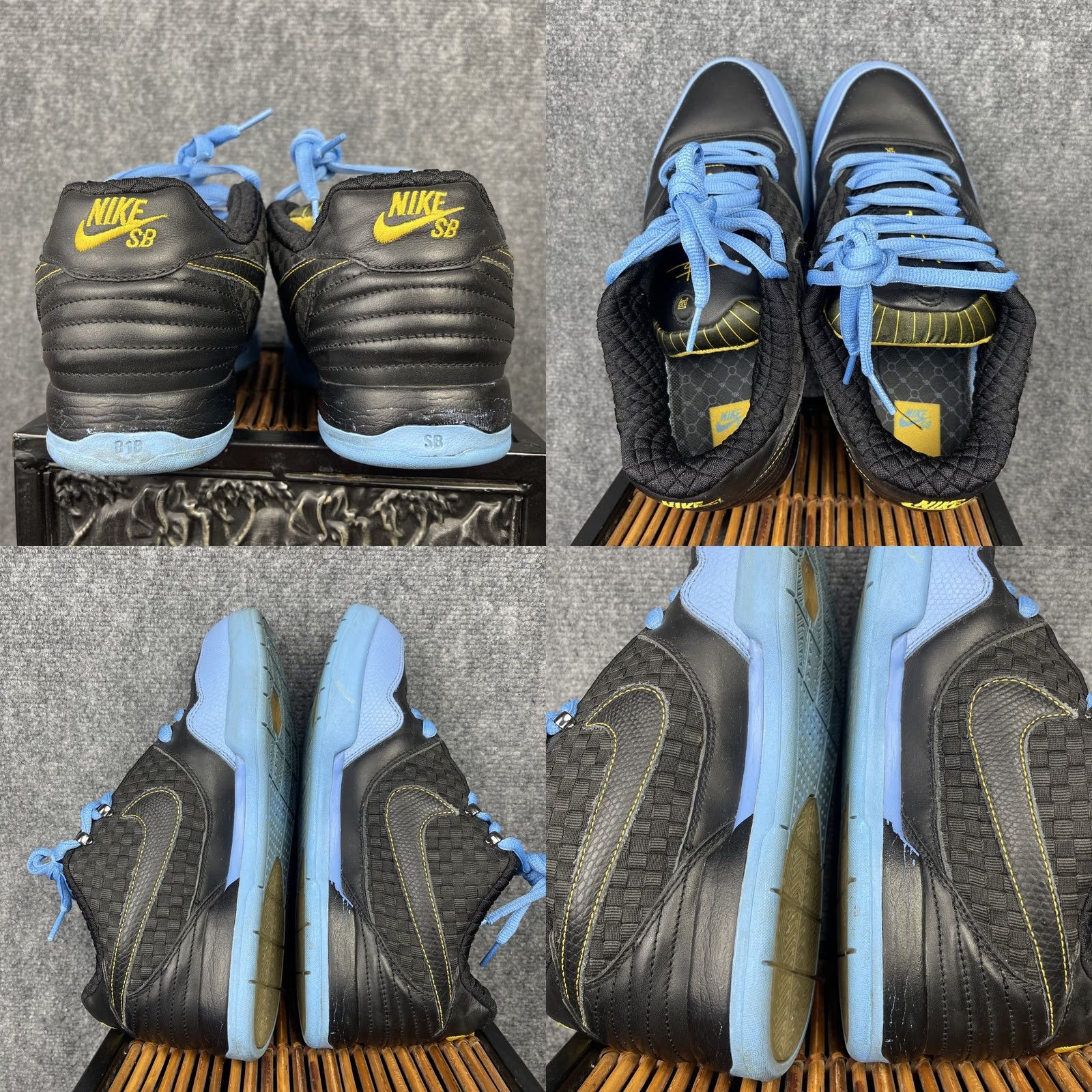 Nike Nike SB Hat Rod Shoes Mens 9 Black Paul Rodriguez Tinker Hatfield 318401-041 Size ONE SIZE - 8 Thumbnail
