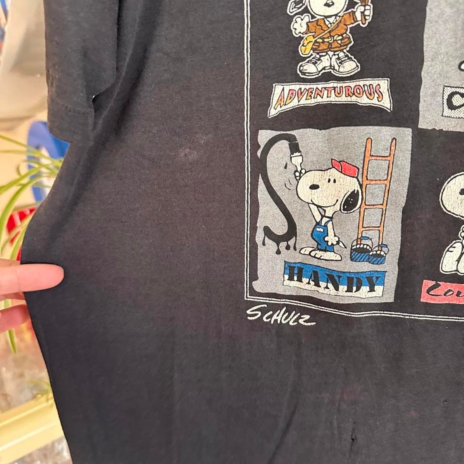 Vintage Vintage Snoopy Cartoon Shirt Size US XL / EU 56 / 4 - 8 Thumbnail