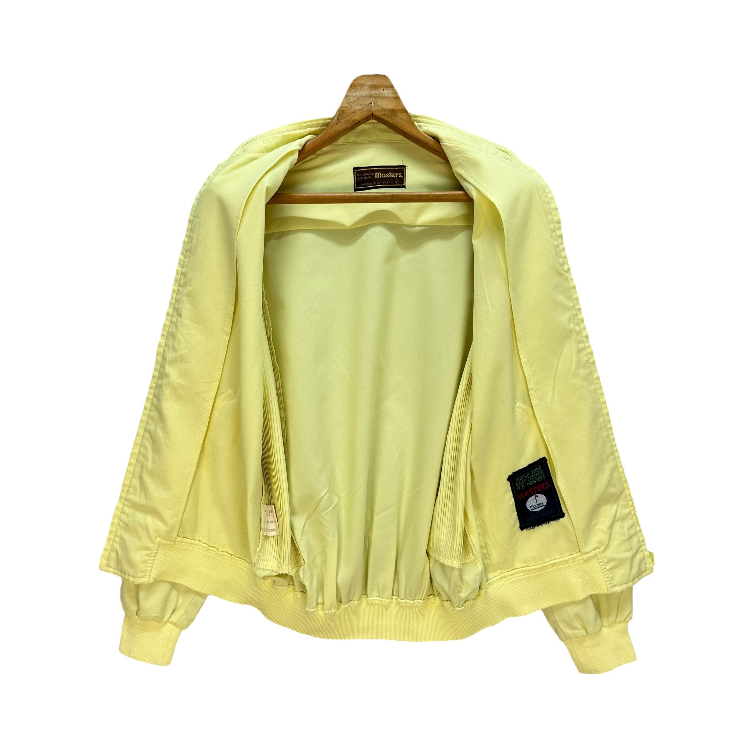 Vintage 90's MASTERS by Phenix Golf Fashion Light Jacket #A26-0574 Size US L / EU 52-54 / 3 - 6 Thumbnail