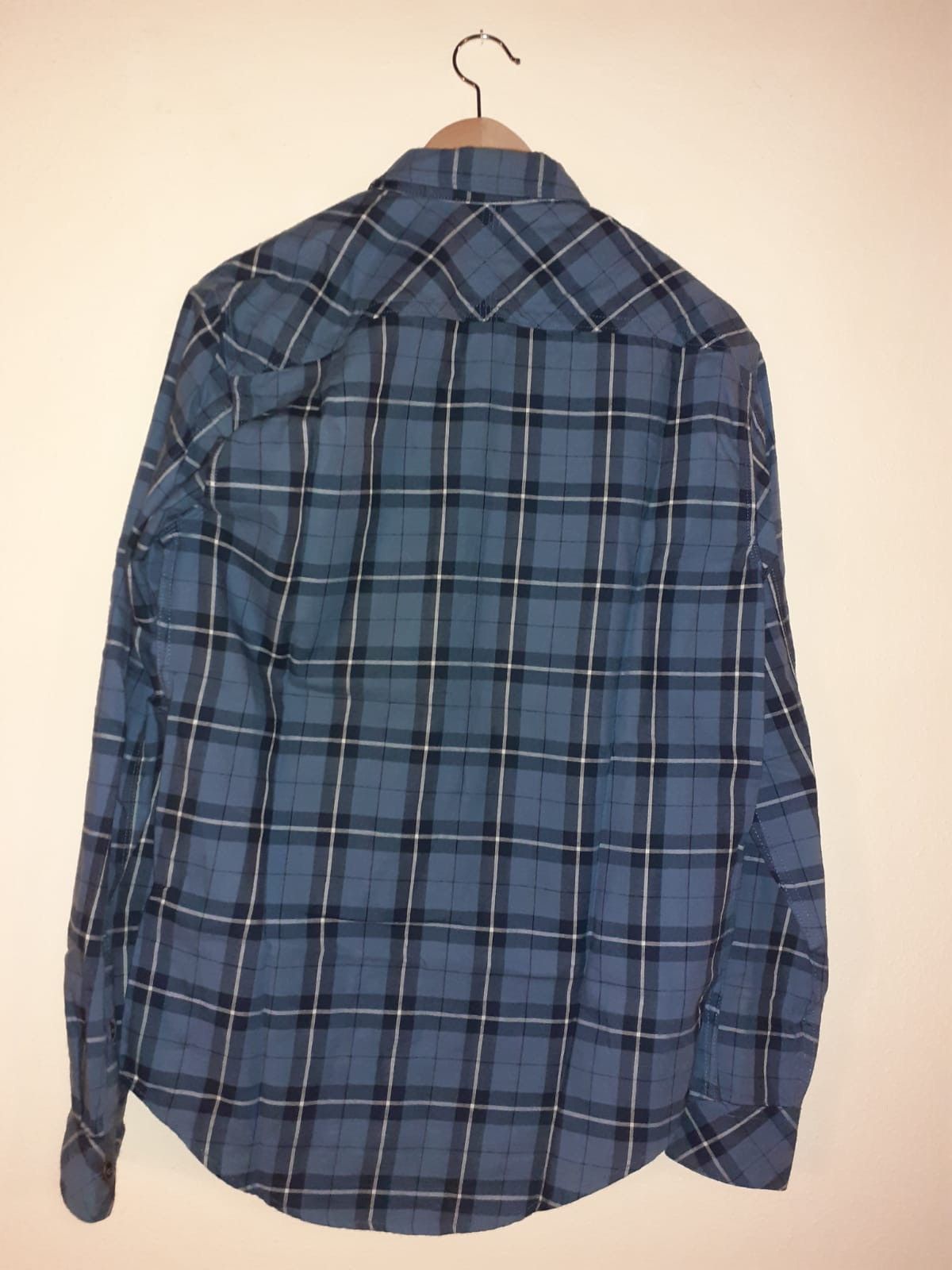 Timberland Camicia originale casual Timberland a quadri blu Size US S / EU 44-46 / 1 - 13 Thumbnail