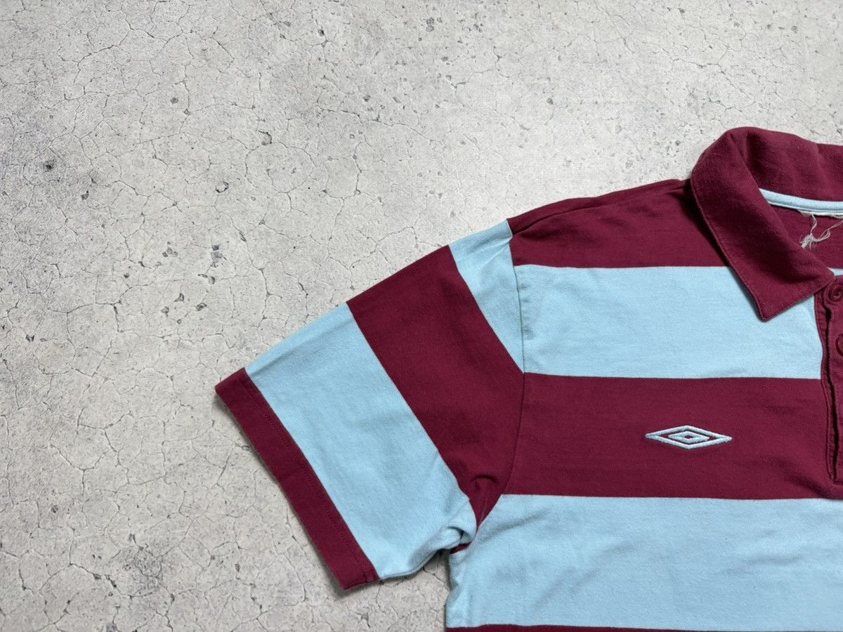 Umbro Umbro FC West Ham United Vintage Soccer Polo Shirt Jersey Size US L / EU 52-54 / 3 - 4 Thumbnail