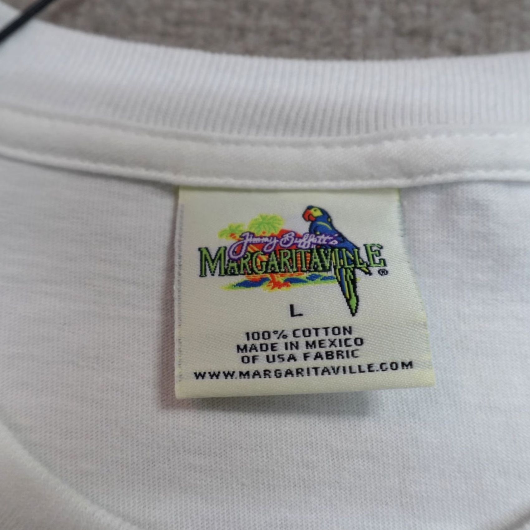 Doublet VINTAGE Margaritaville Shirt Men Large Blue Double Sided Orlando Florida 2003 Size US L / EU 52-54 / 3 - 4 Thumbnail