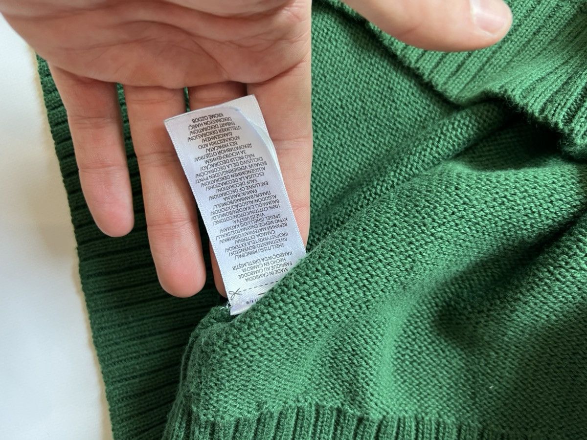 Polo Ralph Lauren Polo Ralph Lauren Green Knitted Crewneck Sweater Size US XXL / EU 58 / 5 - 5 Thumbnail