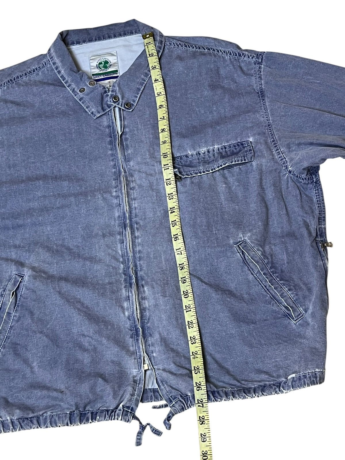 Nigel Cabourn Vintage 90s NIGEL CABOURN riri zipper distressed jacket Size US L / EU 52-54 / 3 - 17 Thumbnail