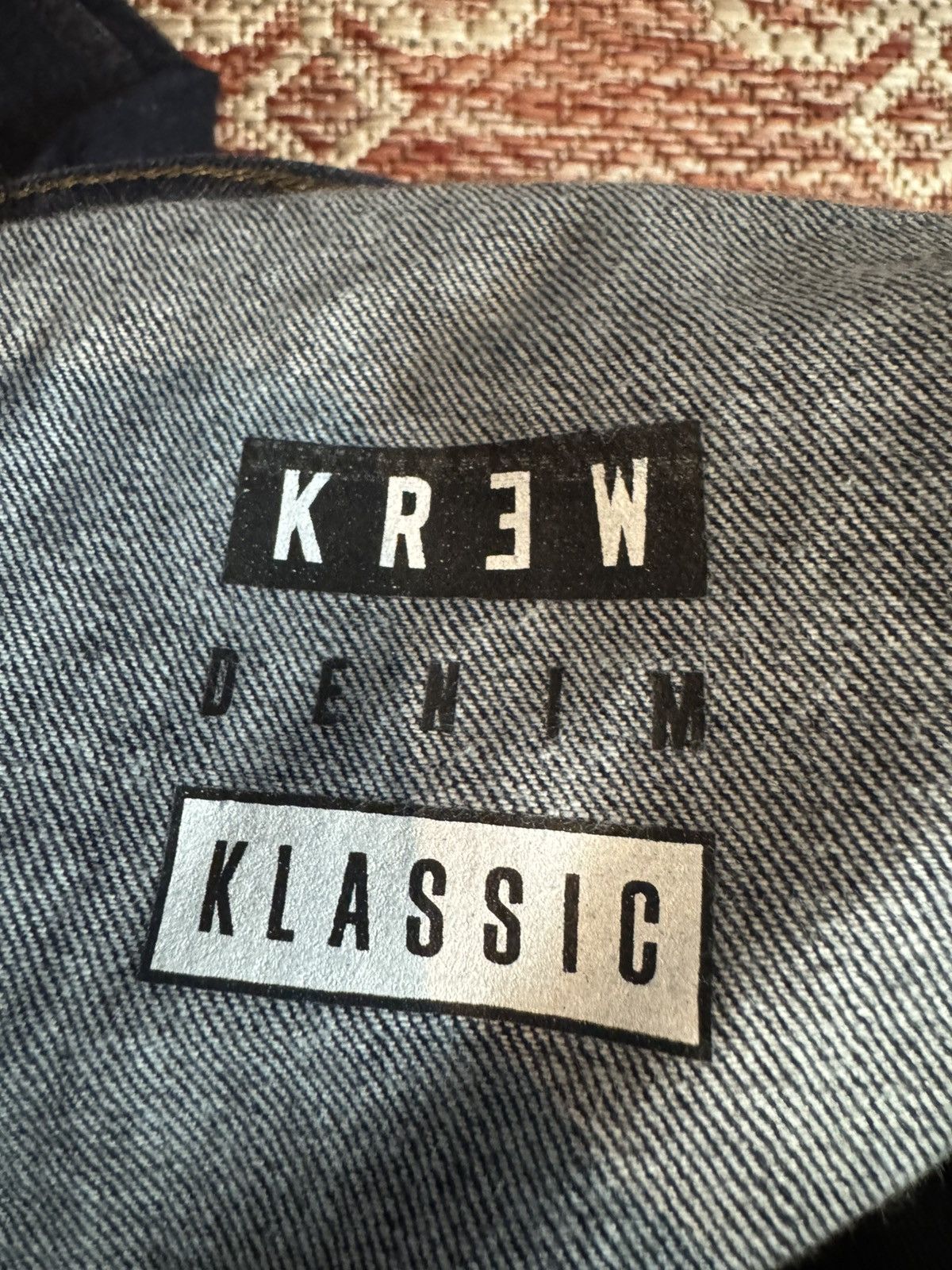 Other Kr3e Slim Straight Jeans Dark Denim Sz 38 Rare Size US 38 / EU 54 - 4 Thumbnail