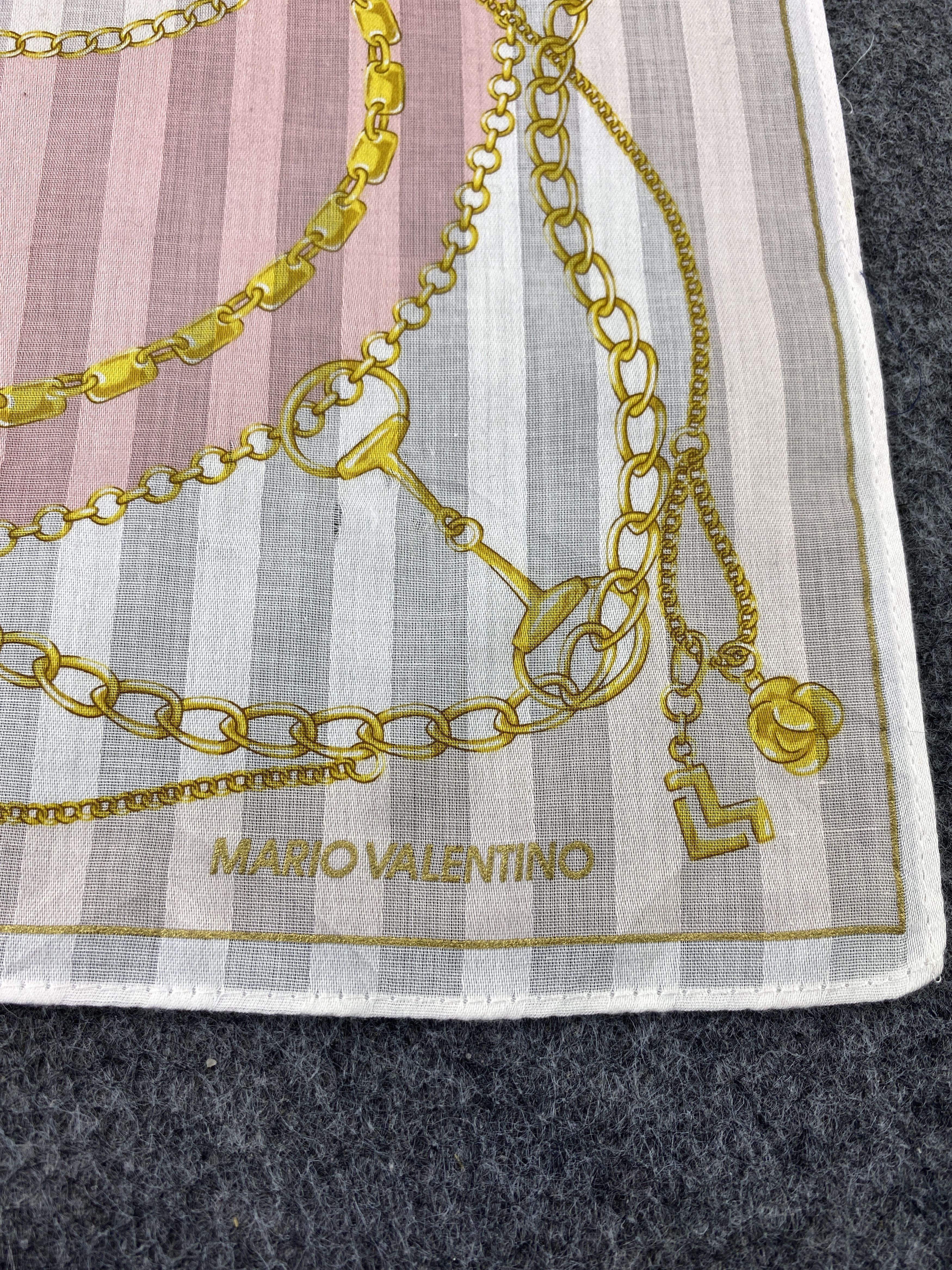 Other Mario Valentino Handkerchief Neckerchief Bandana-B261 Size ONE SIZE - 3 Thumbnail