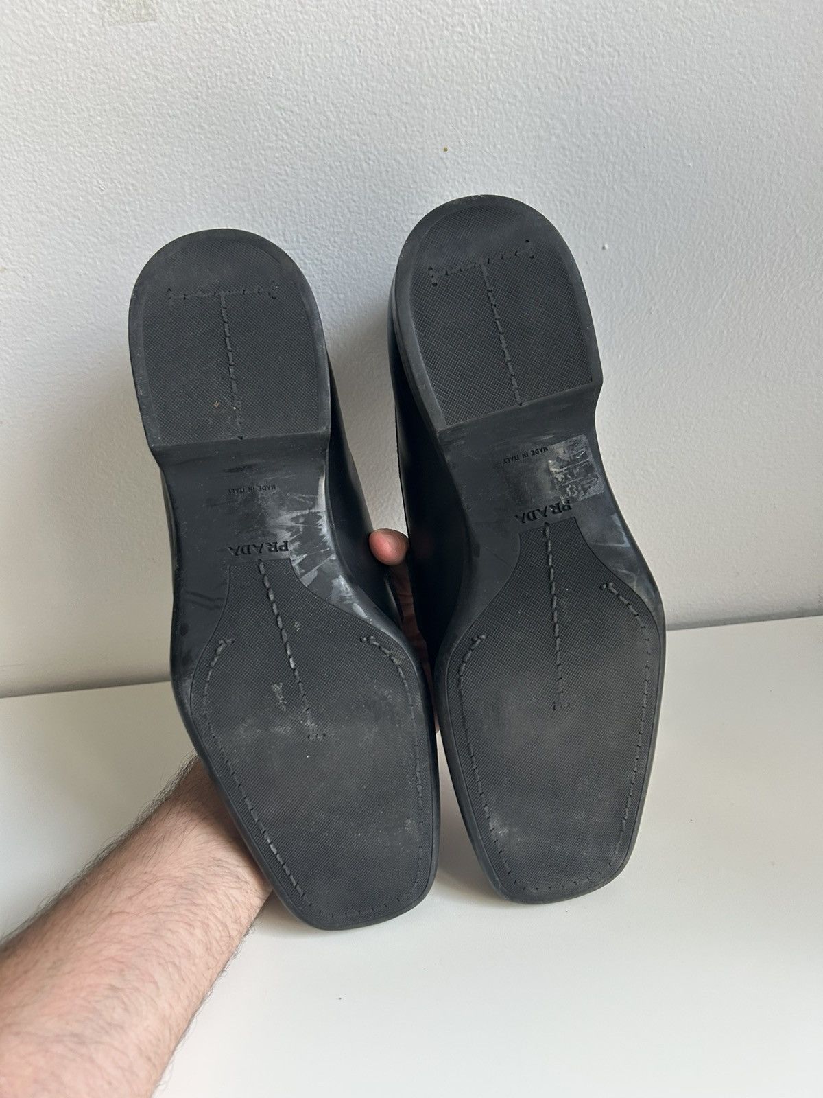 Prada Prada Leather Loafers Size US 8 / EU 41 - 6 Thumbnail