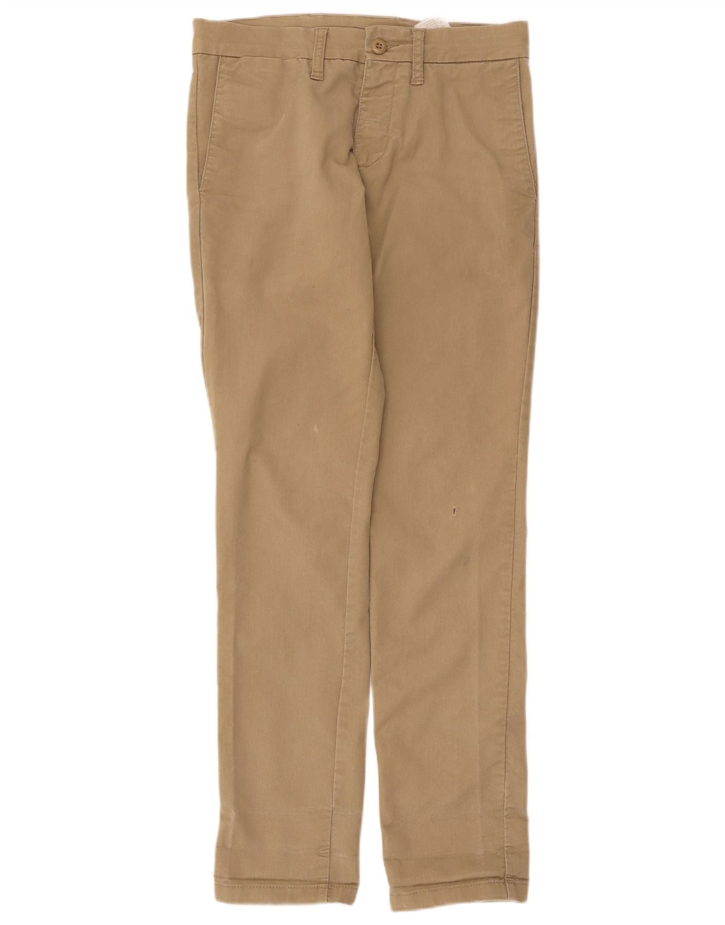 Carhartt Mens Slim Chino Trousers W30 L32 Beige Polyester Size US 30 / EU 46 - 1 Thumbnail