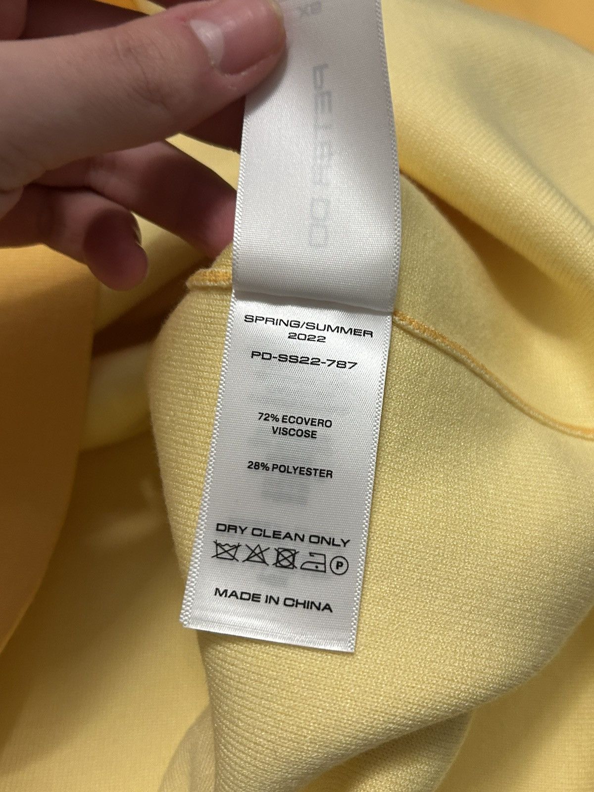 Peter Do SS22 Oversized Cut Out Shirt Size US XS / EU 42 / 0 - 7 Thumbnail