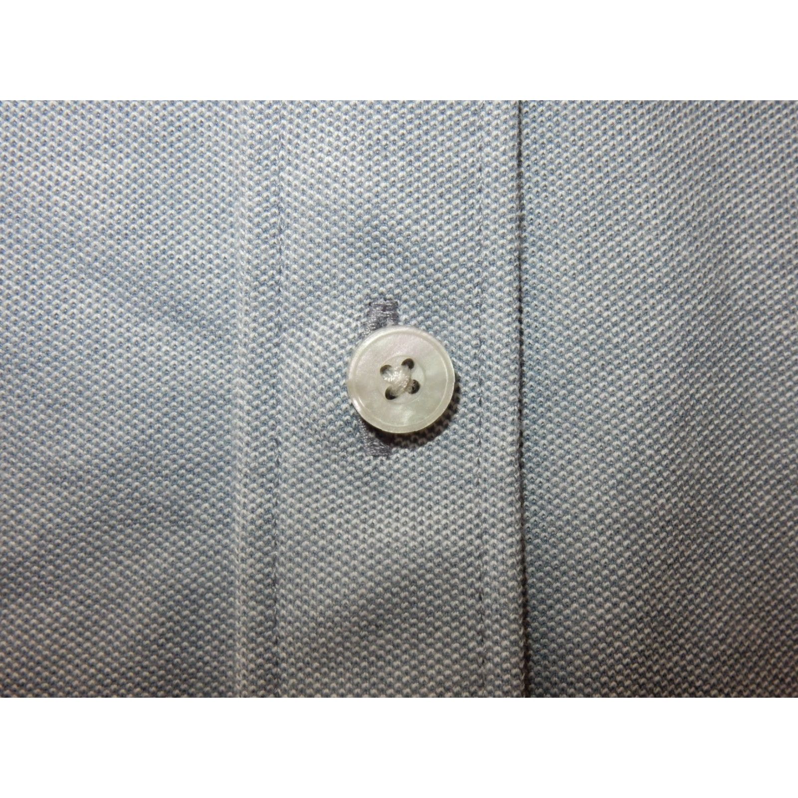 UNTUCKit UNTUCKit Men's Button-Front Shirt XXL Long Sleeve Solid Blue Cotton Shirt Size US XXL / EU 58 / 5 - 3 Thumbnail