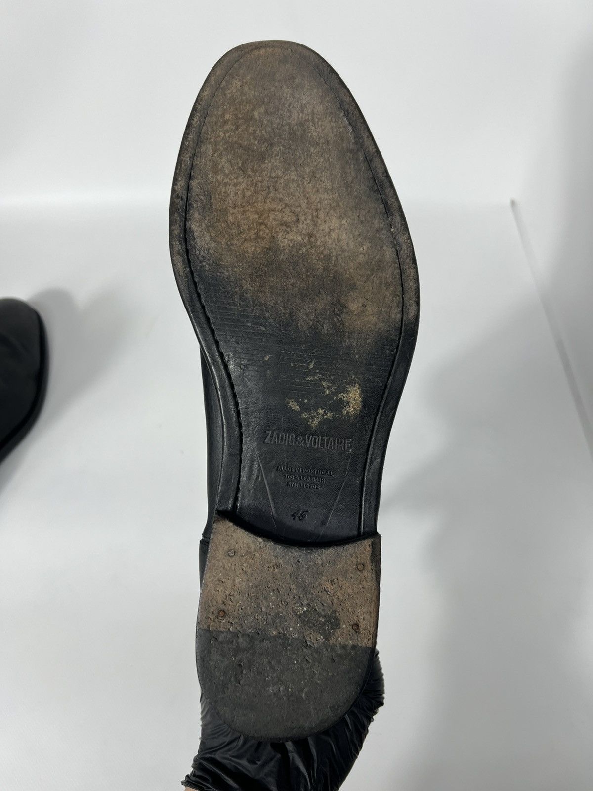 Zadig & Voltaire Vintage luxury Zadig & Voltaire Leather Chelsea Boots Sz 46 Size US 13 / EU 46 - 13 Thumbnail