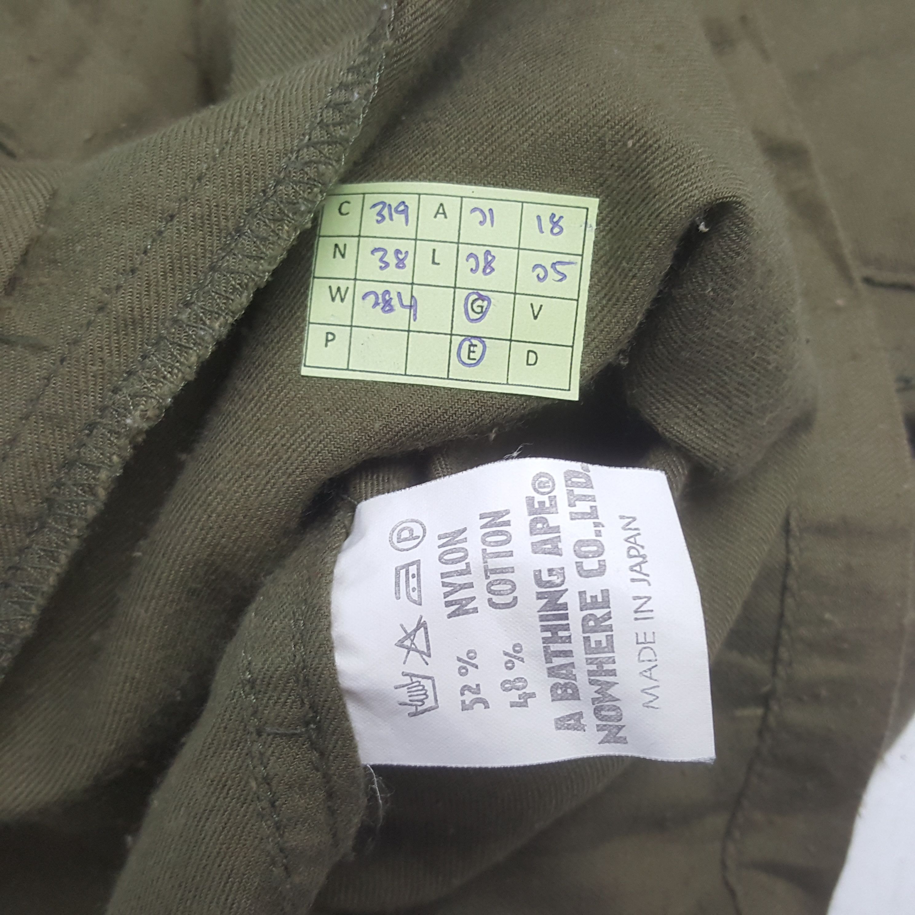 Bape Vintage A Bathing Ape Japanese Shirt button Up C319N38 Size US L / EU 52-54 / 3 - 7 Thumbnail