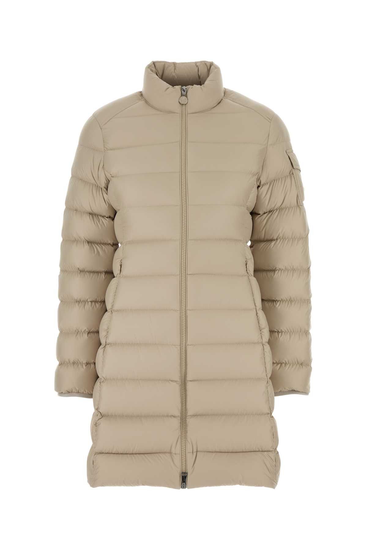 Moncler Sand Polyester Igesse Down Jacket Size L / US 10 / IT 46 - 1 Thumbnail