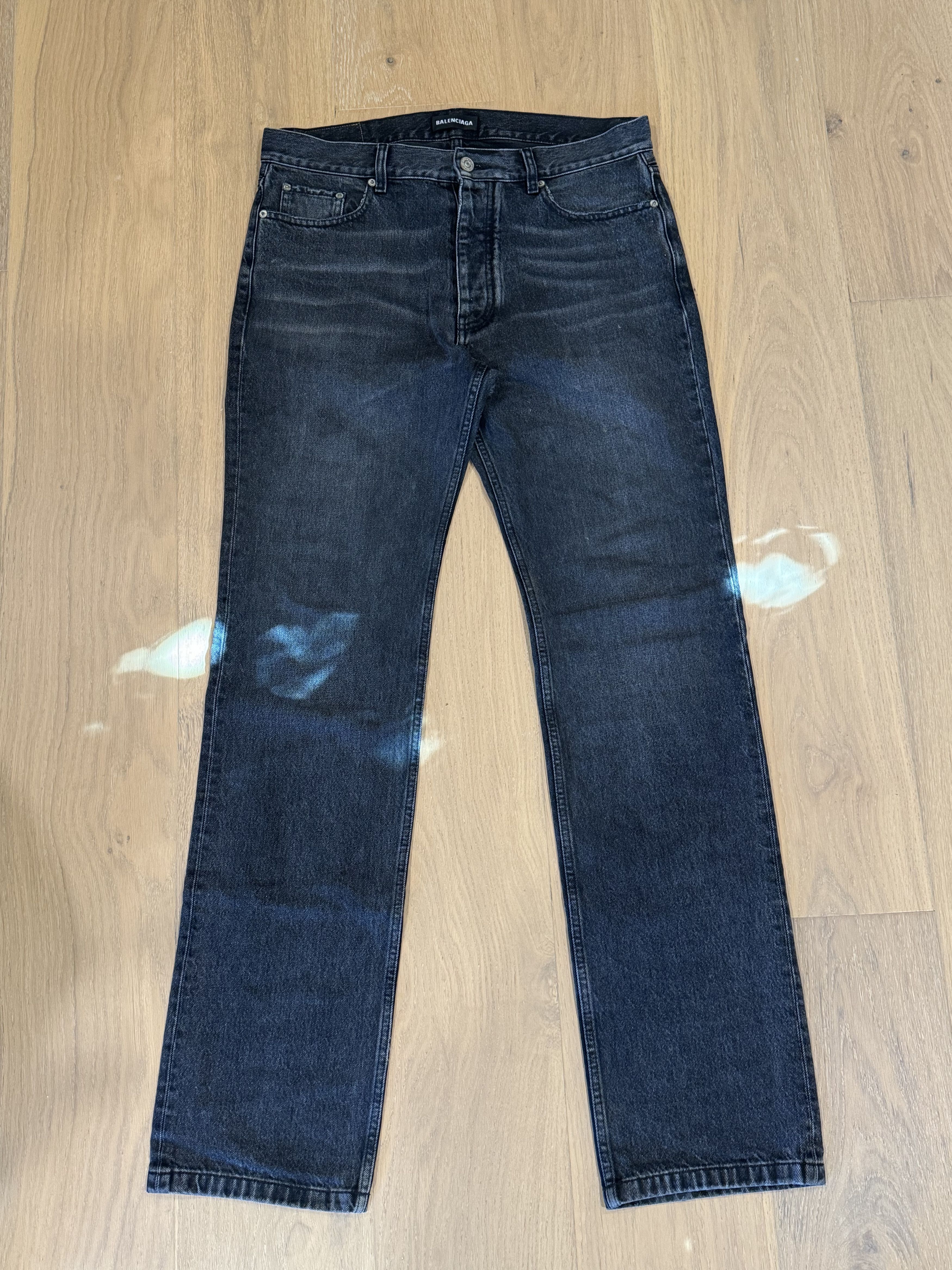 Balenciaga Straight Leg Denim Size US 32 / EU 48 - 1 Thumbnail