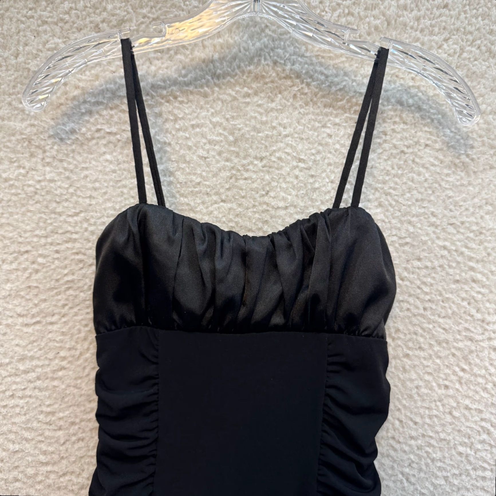 Vintage VINTAGE Y2K Black Mini Dress S Bodycon McBling Bimbo Size S / US 4 / IT 40 - 3 Thumbnail