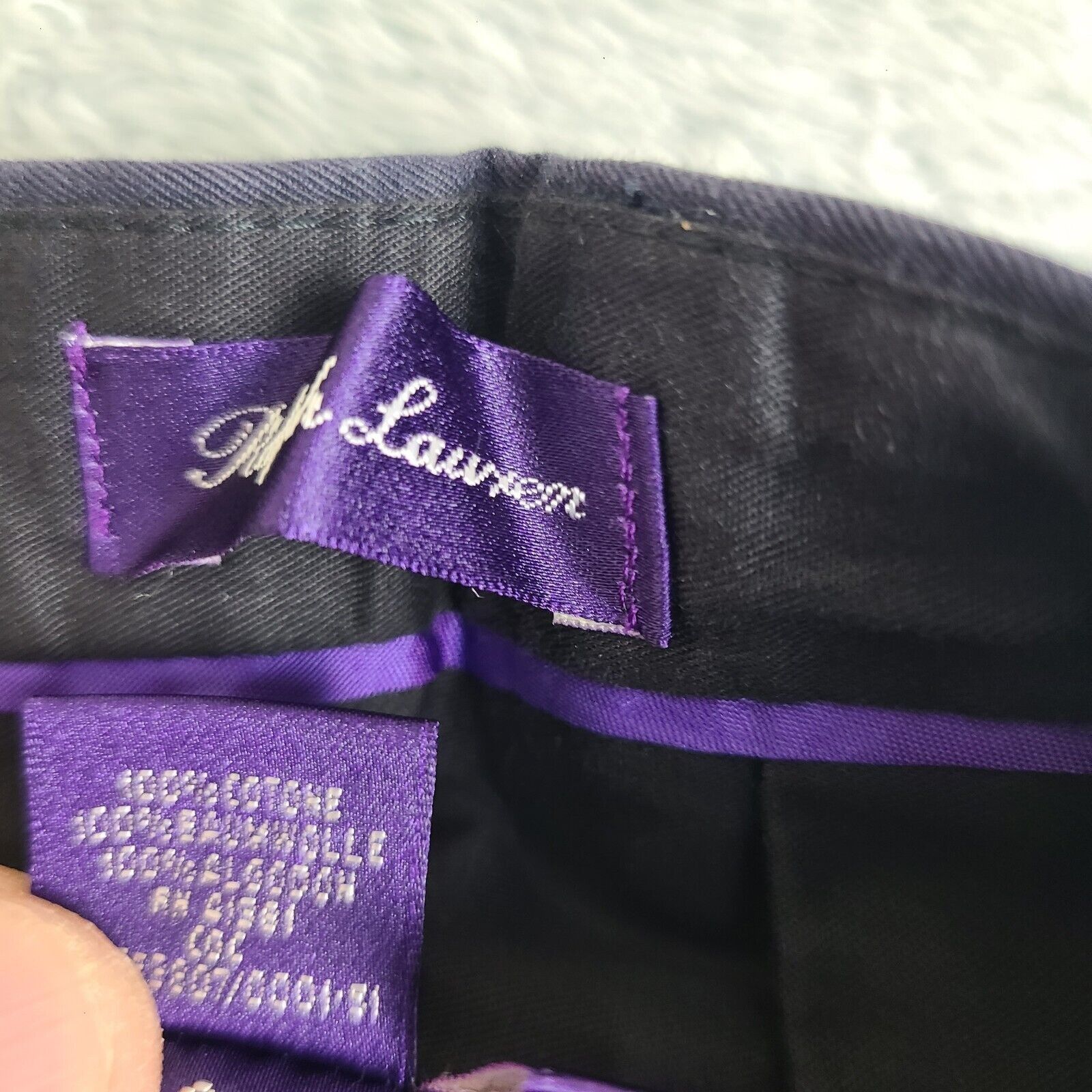 Polo Ralph Lauren Ralph Lauren Purple Label Mens Navy Blue Chino Shorts Size 4 Size US 42 / EU 58 - 12 Thumbnail