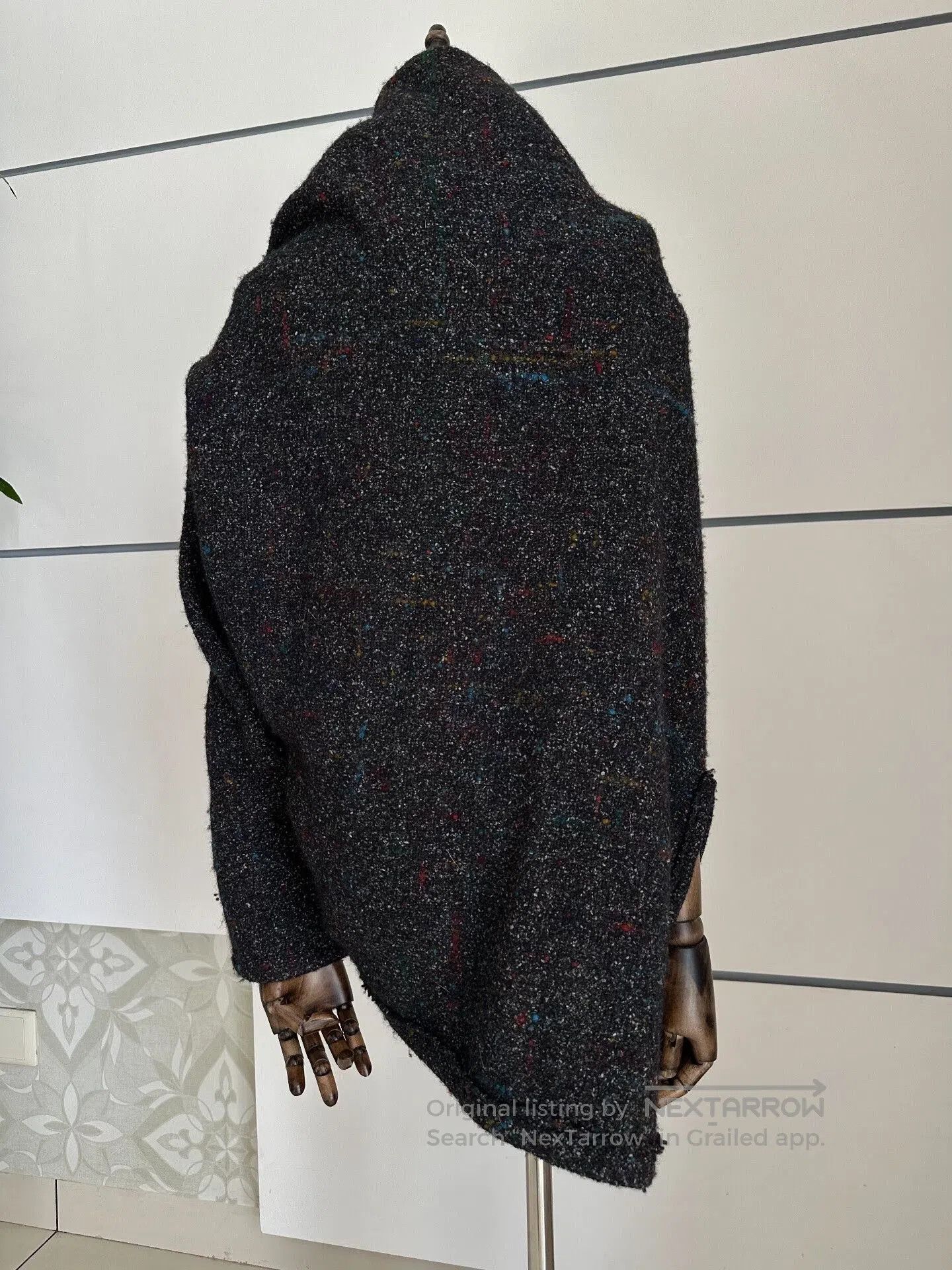 Y's Y's Yohji Yamamoto Wool Cardigan. Size M / US 6-8 / IT 42-44 - 5 Thumbnail