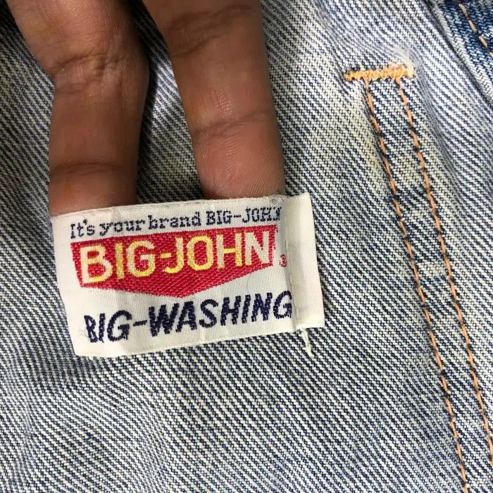 Big John Vtg BIG JOHN DENIM Jeans Trucker Coverall Overall Workwear Size US M / EU 48-50 / 2 - 5 Thumbnail